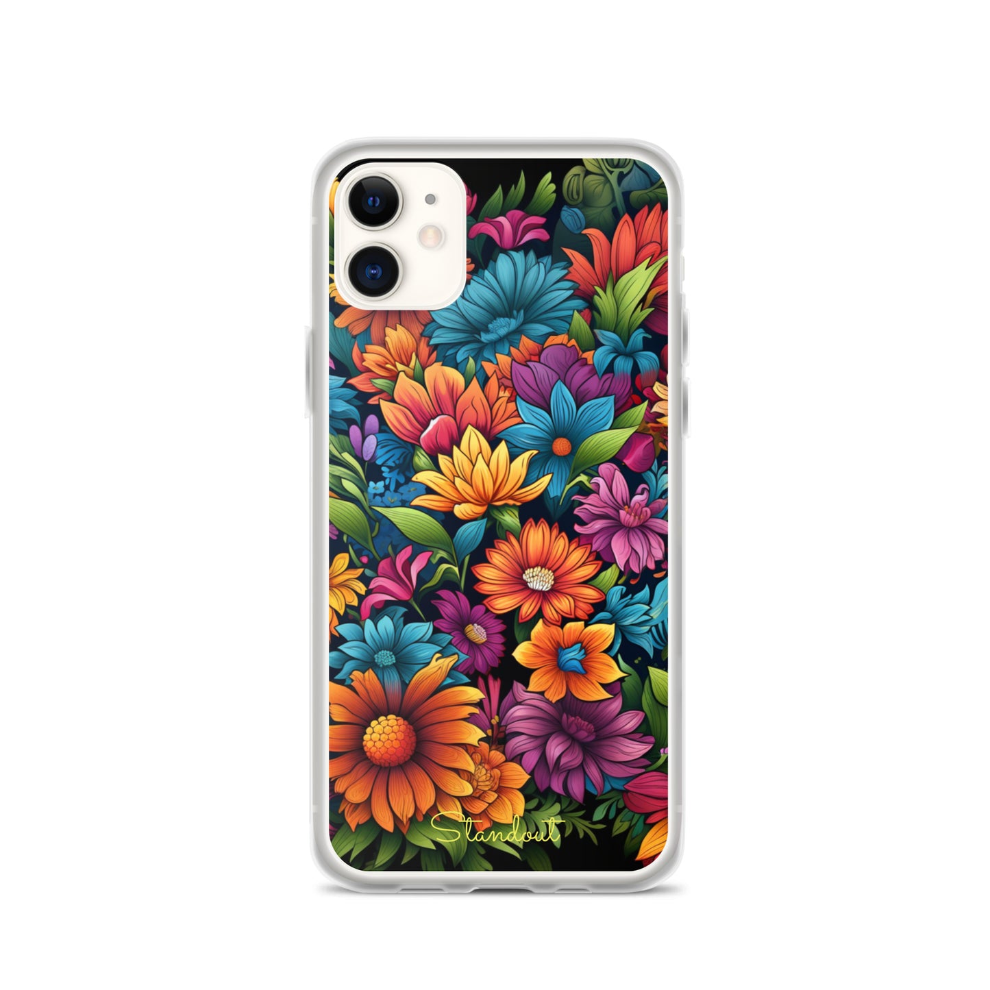 Flowers Multiple Clear Case for iPhone® CCI037