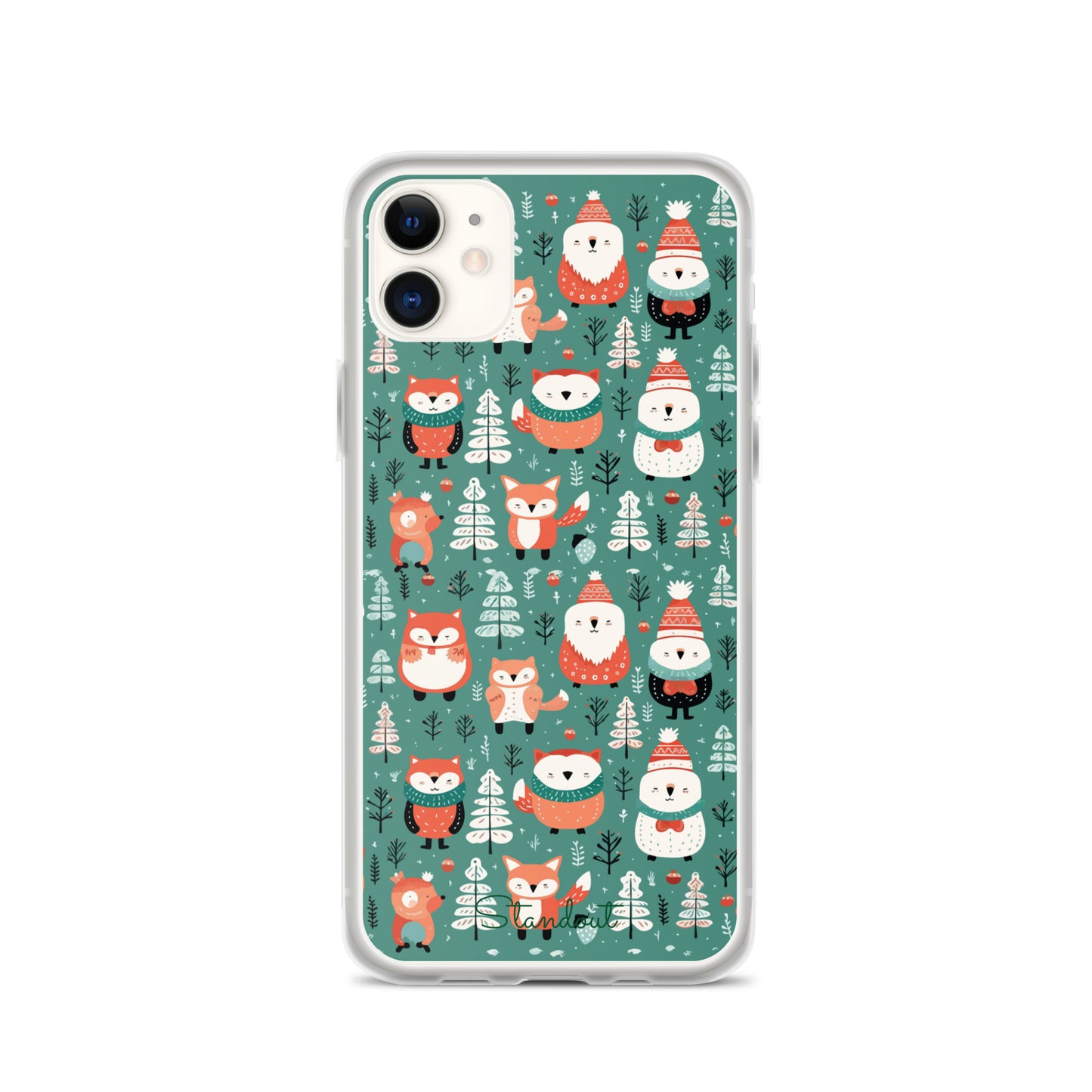 Christmas Spirit Clear Case for iPhone® CCI046