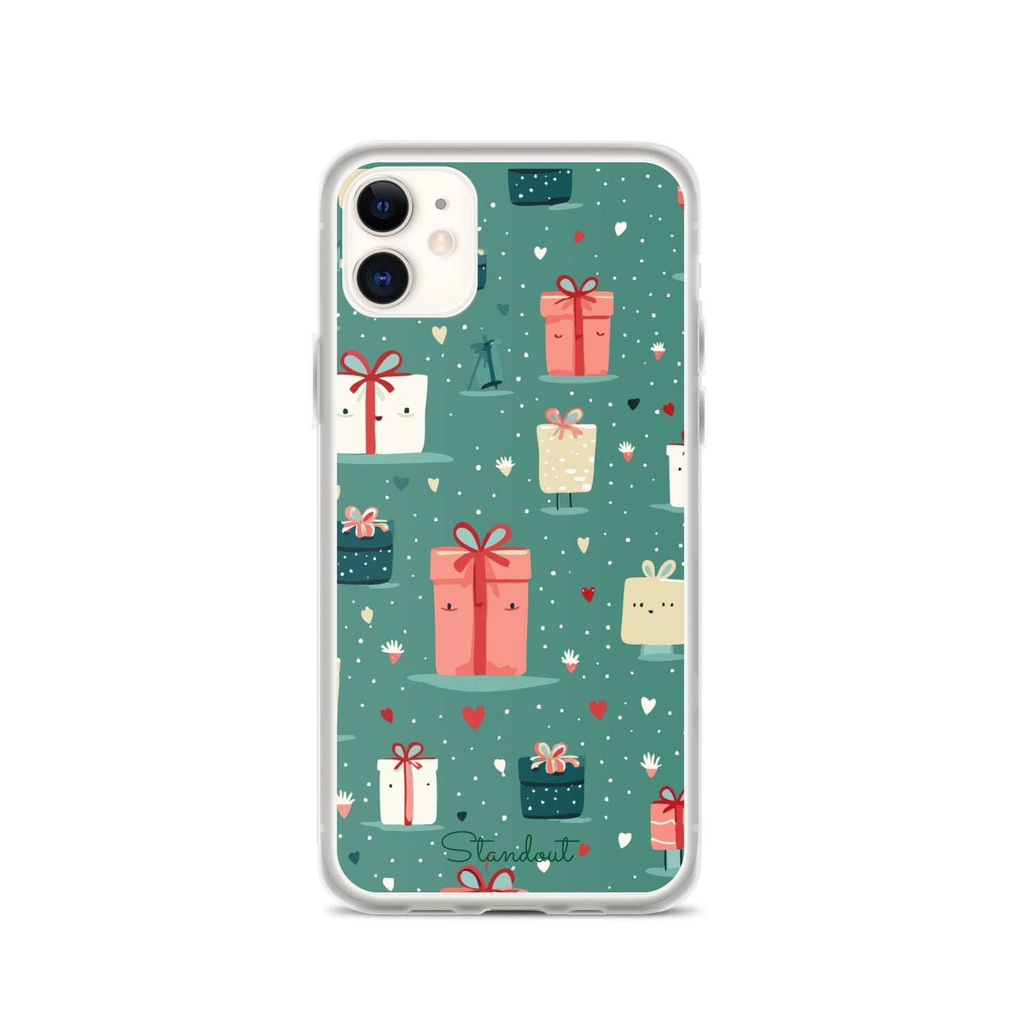 Christmas Spirit Clear Case for iPhone® CCI052