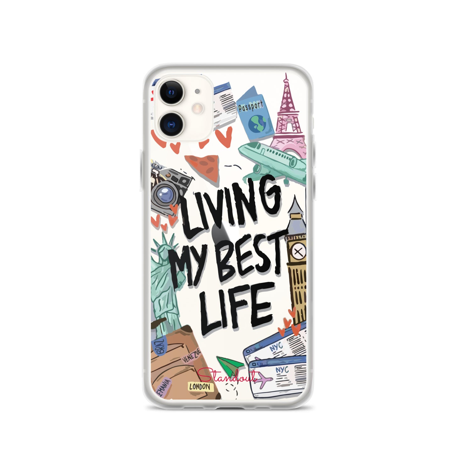 Living my Best Life Clear Case for iPhone® CCI073