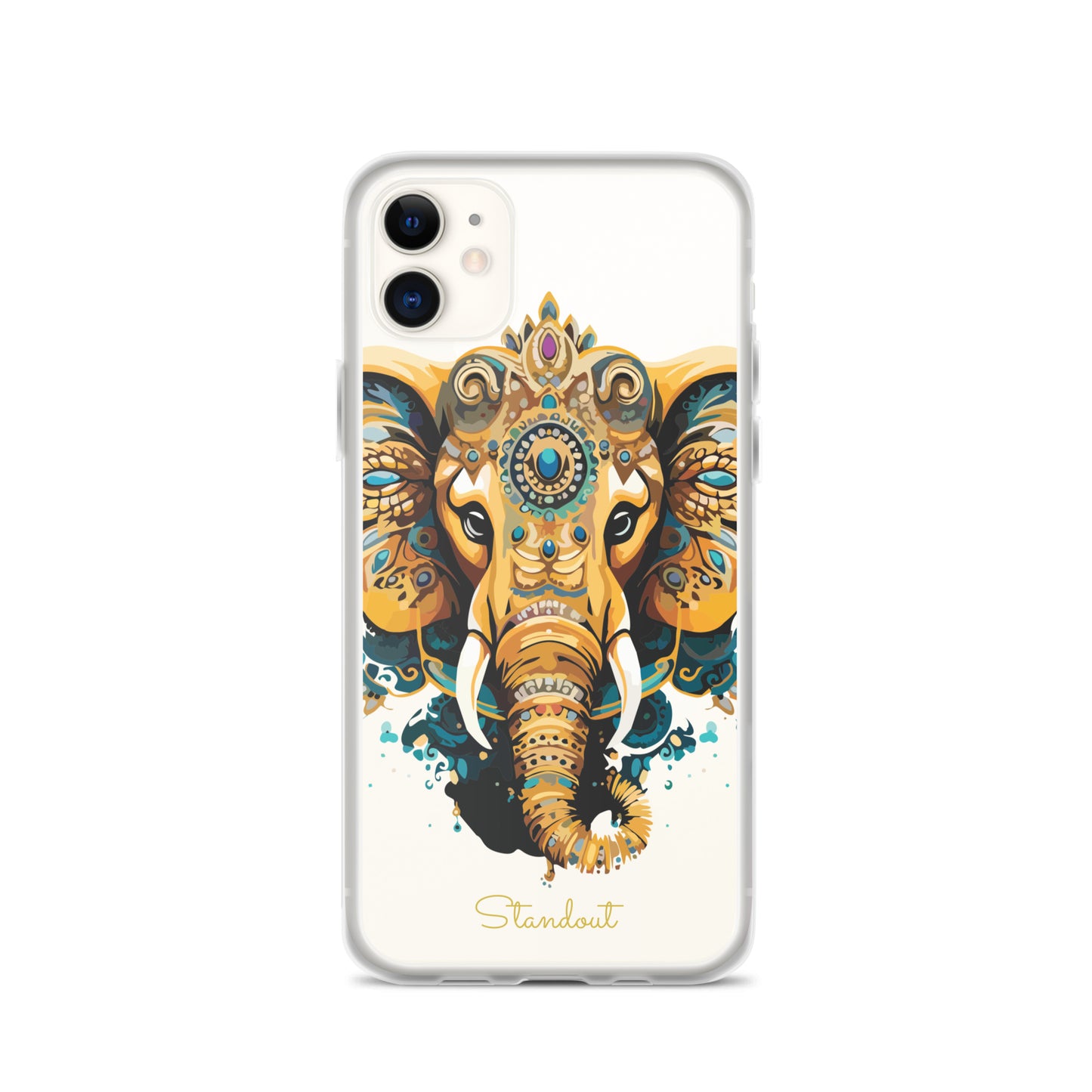 Beautiful Elephant Clear Case for iPhone® CCI077