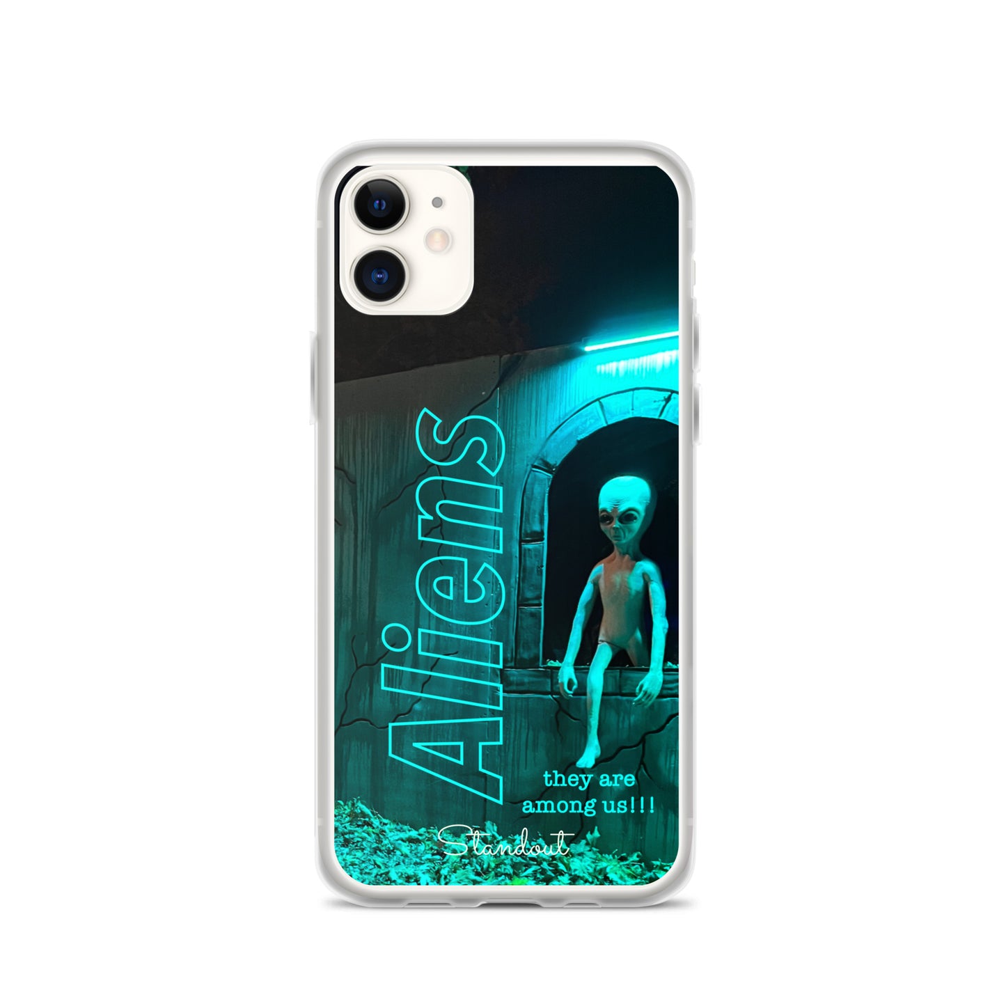 Aliens Clear Case for iPhone® CCI092