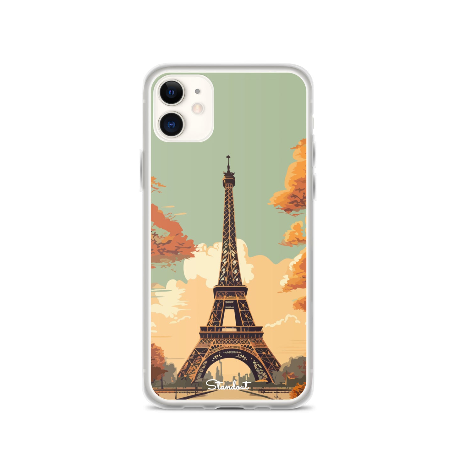 Eiffel Tower Clear Case for iPhone®