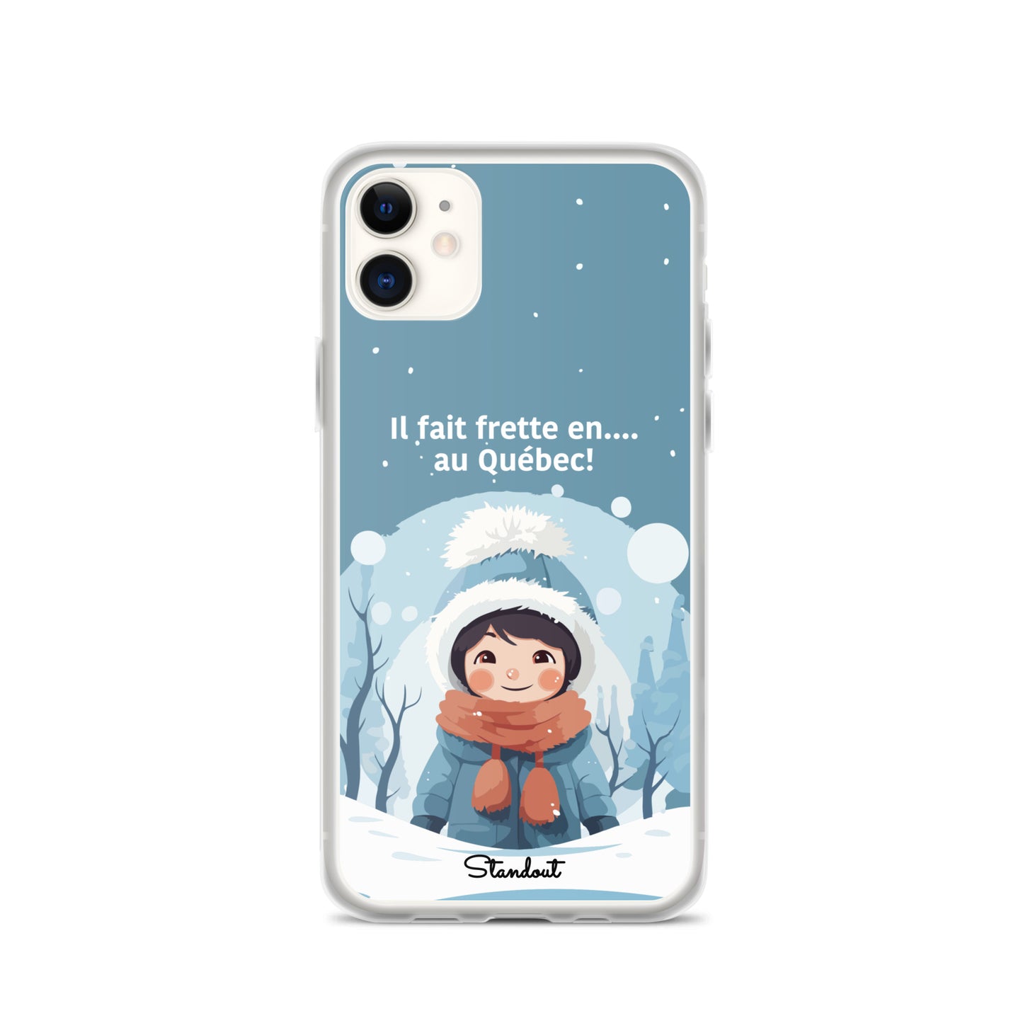 Hiver Québec Clear Case for iPhone®