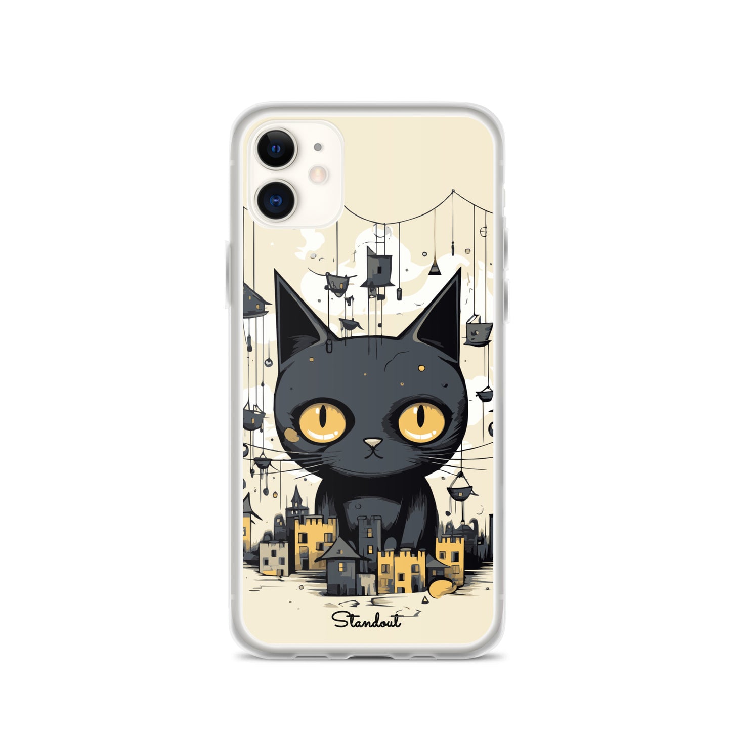 Mystic Cat Clear Case for iPhone®