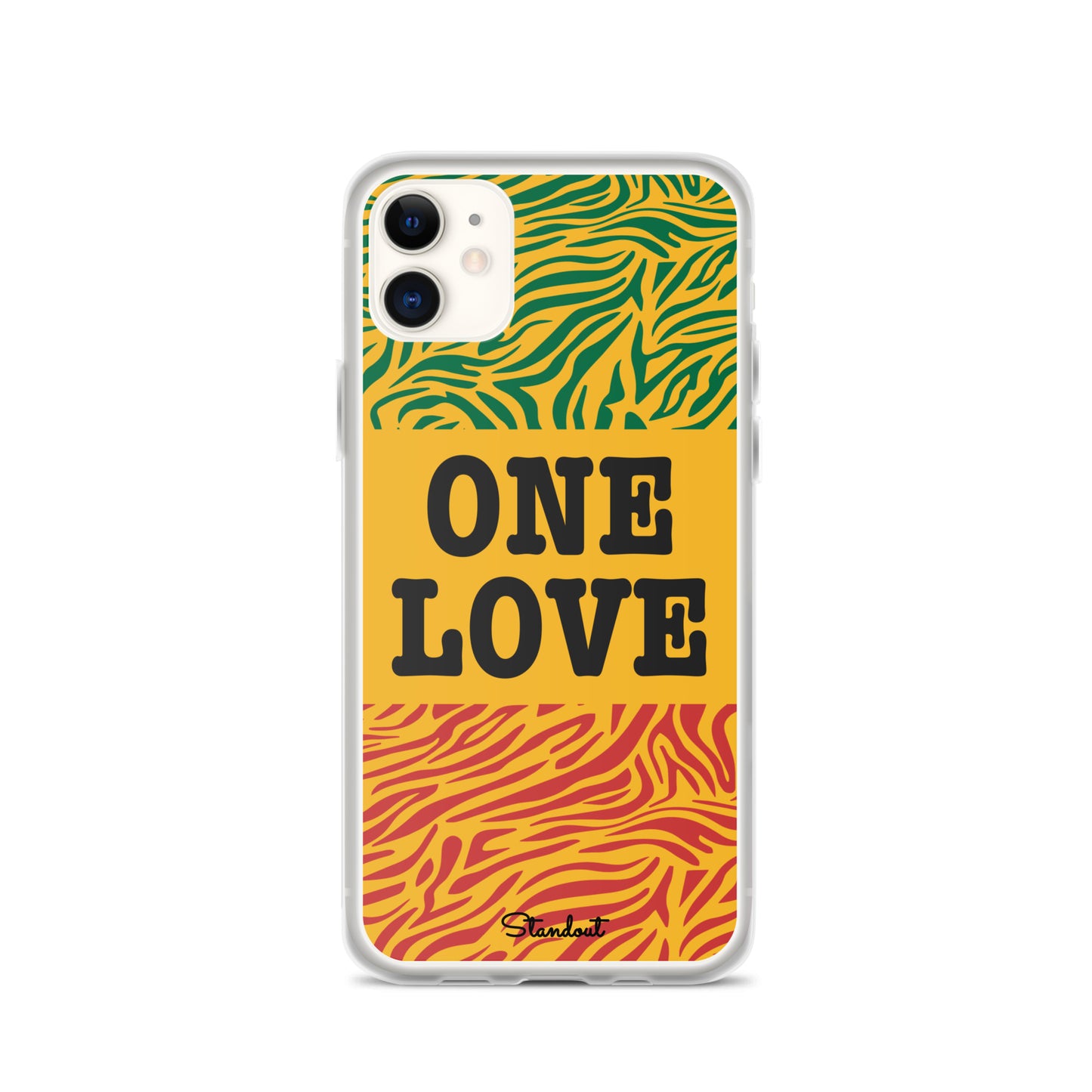 One Love Clear Case for iPhone®