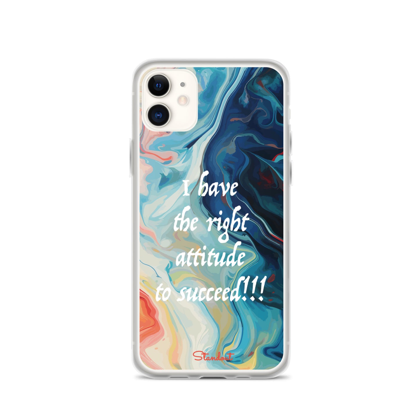 The right attitude Clear Case for iPhone®