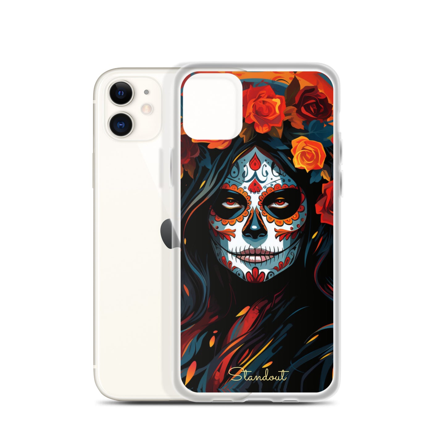 La Muerta Clear Case for iPhone® CCI003