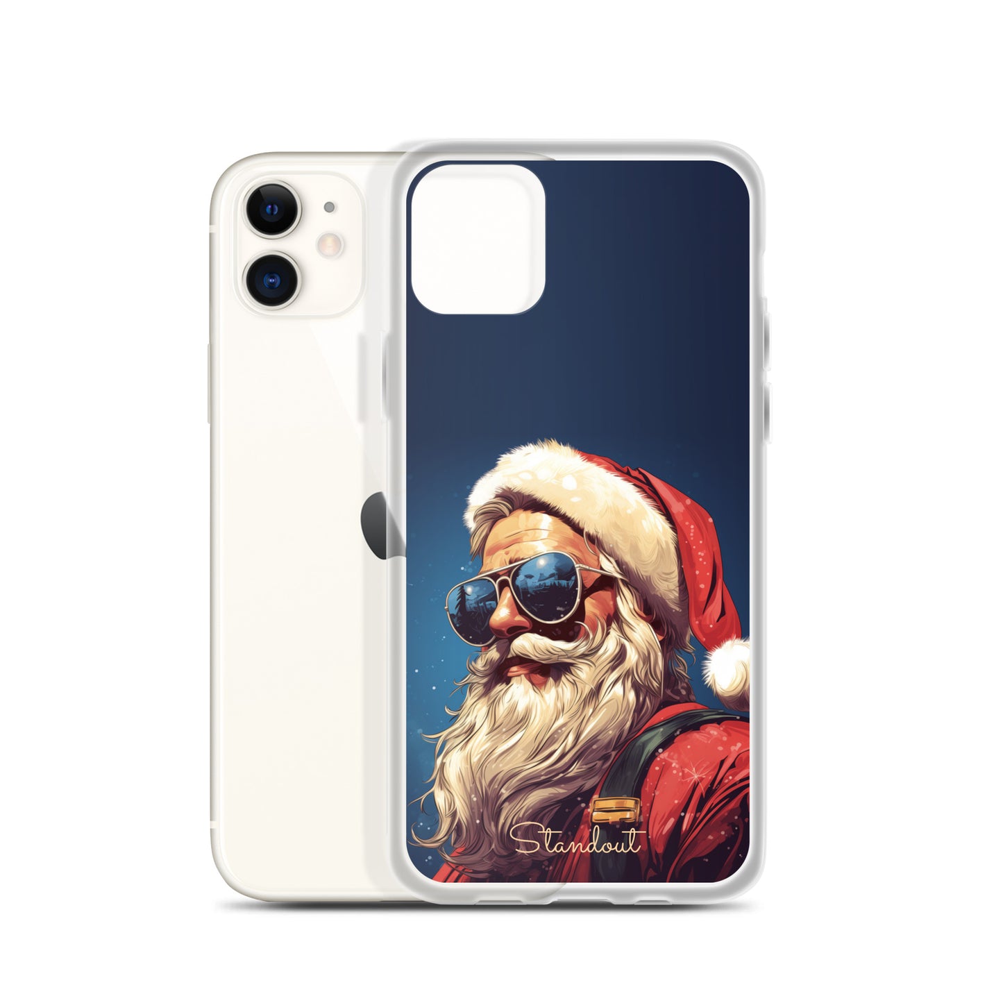 Santa Class Clear Case for iPhone® CCI019