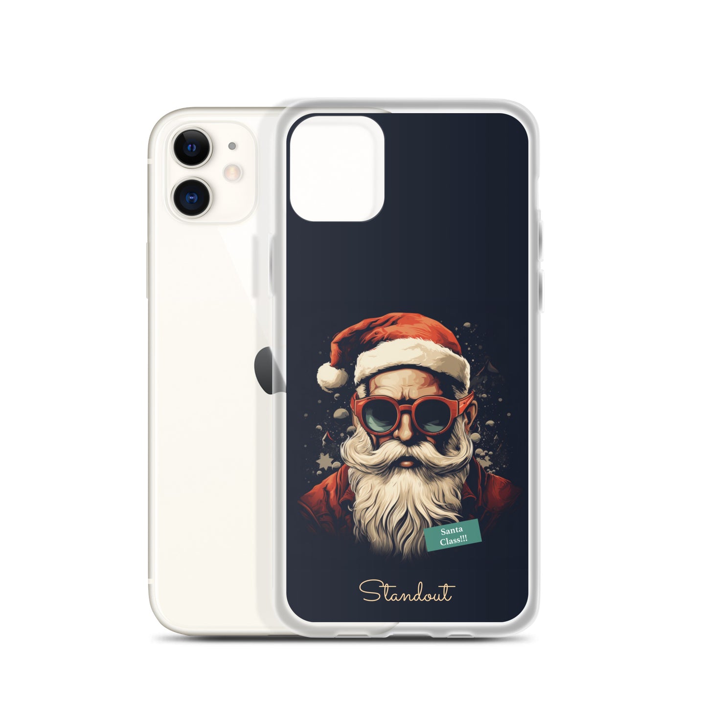 Santa Class Clear Case for iPhone® CCI025