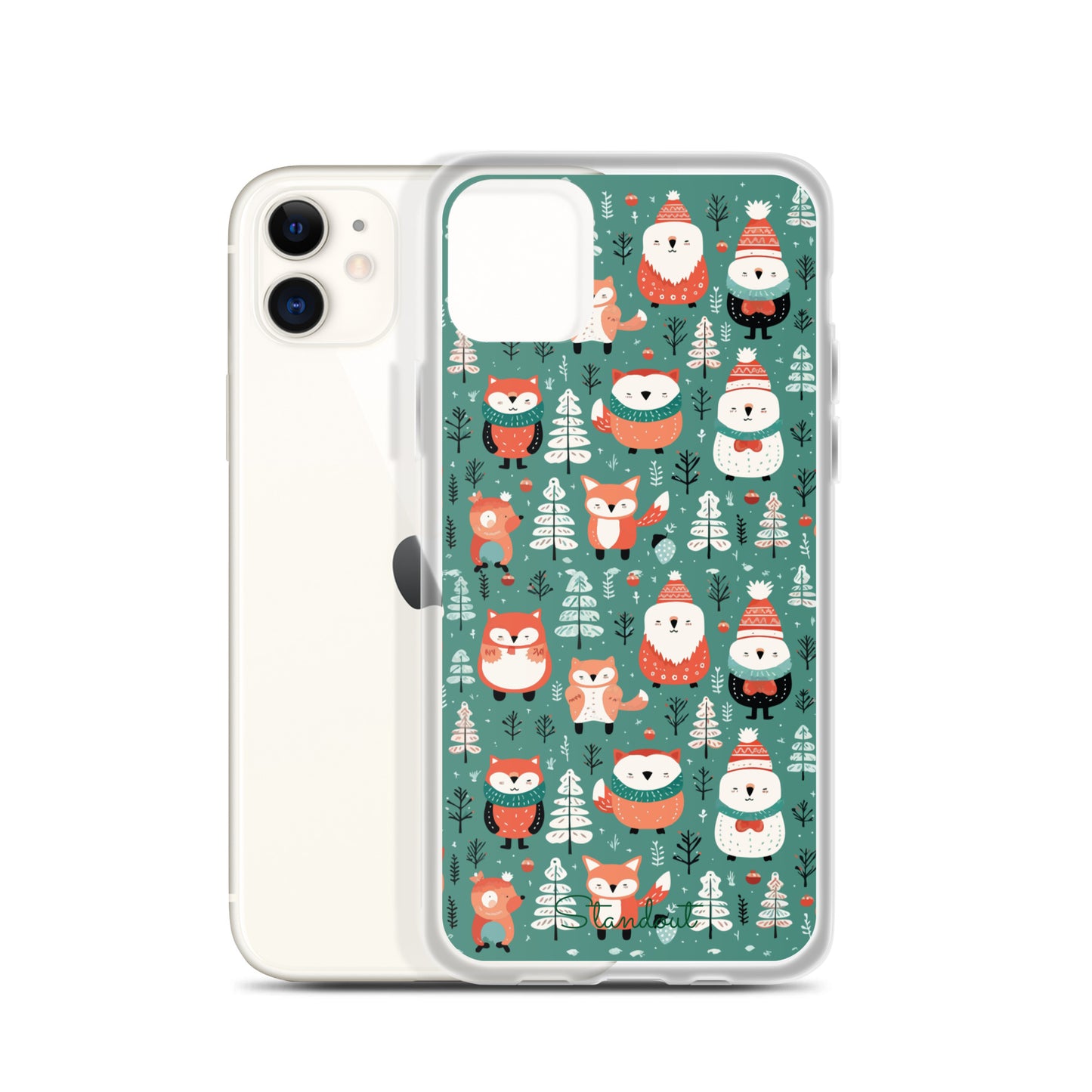 Christmas Spirit Clear Case for iPhone® CCI046