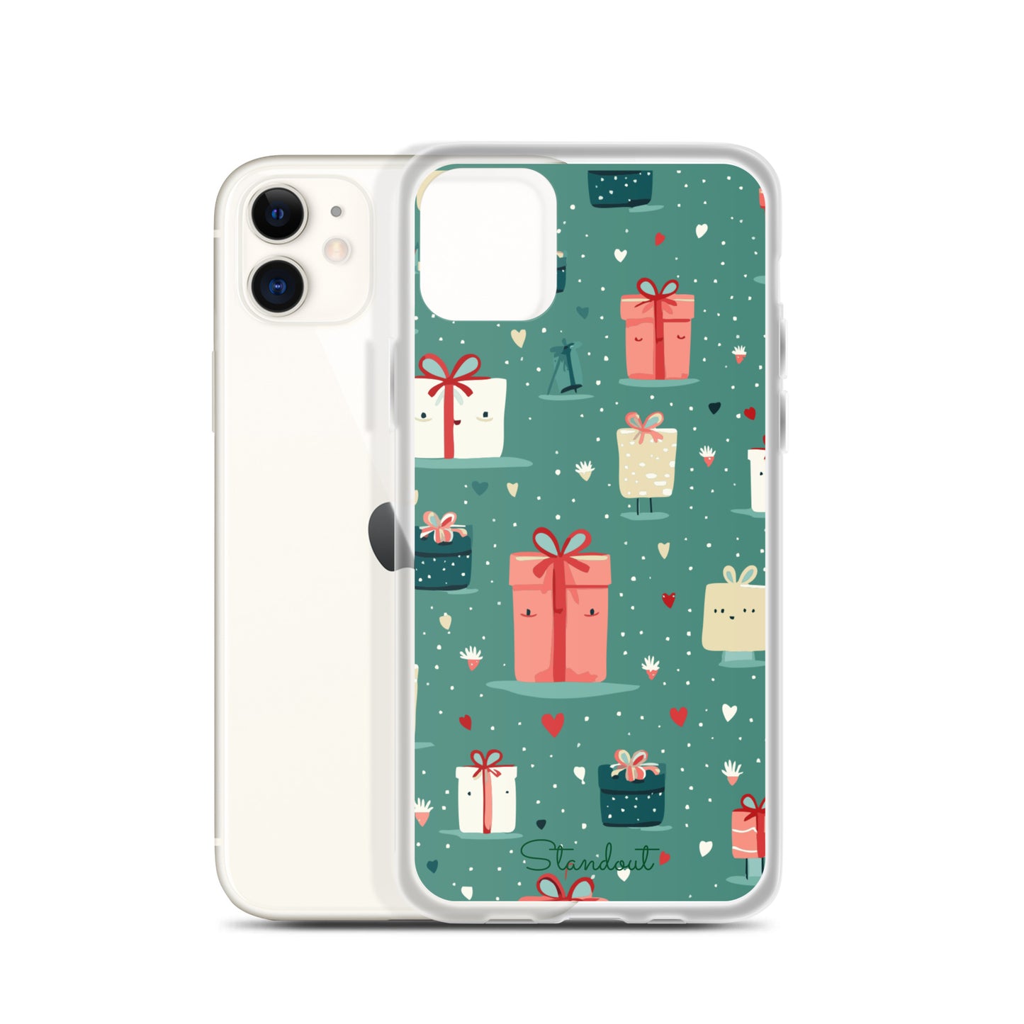 Christmas Spirit Clear Case for iPhone® CCI052