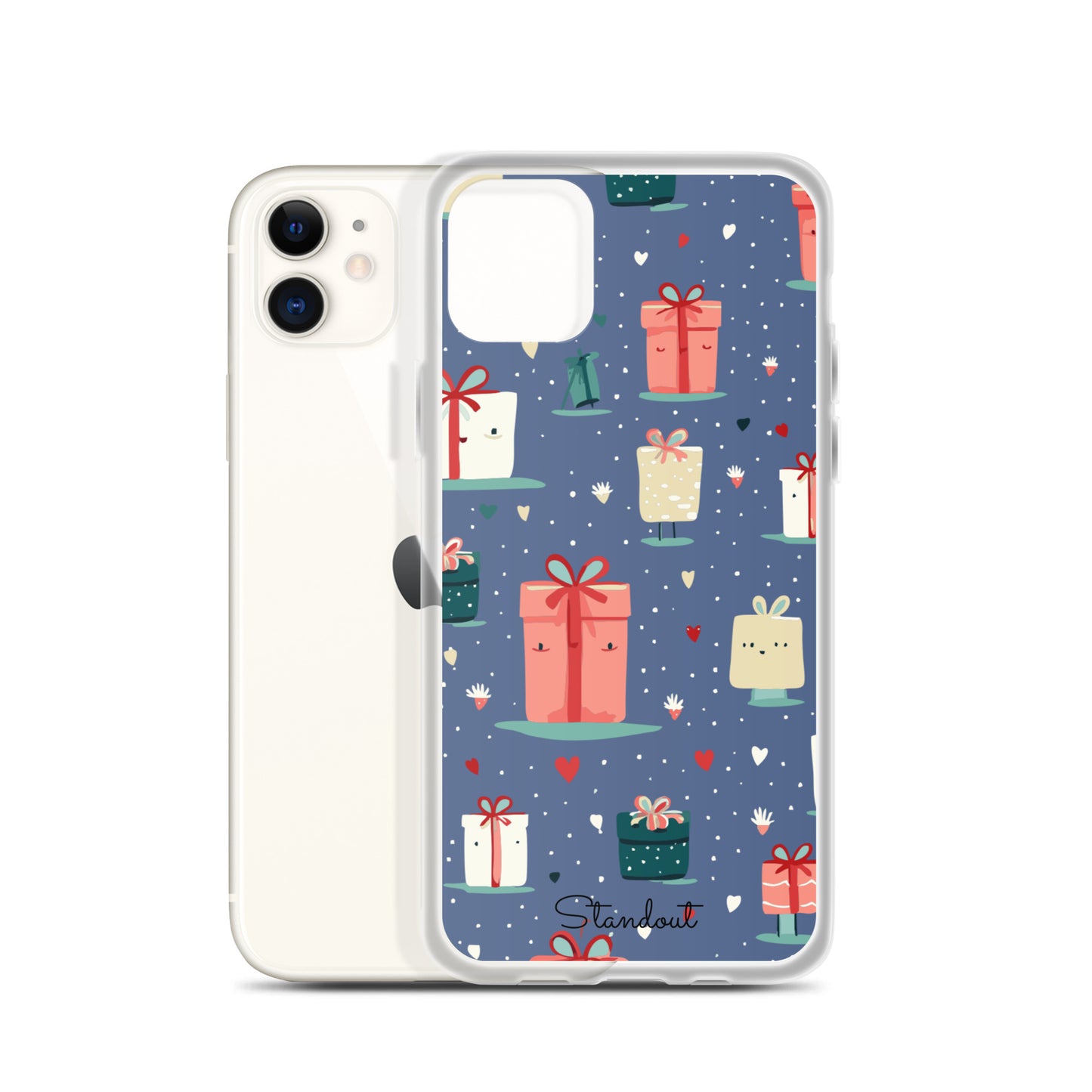 Christmas Spirit Clear Case for iPhone® CCI058