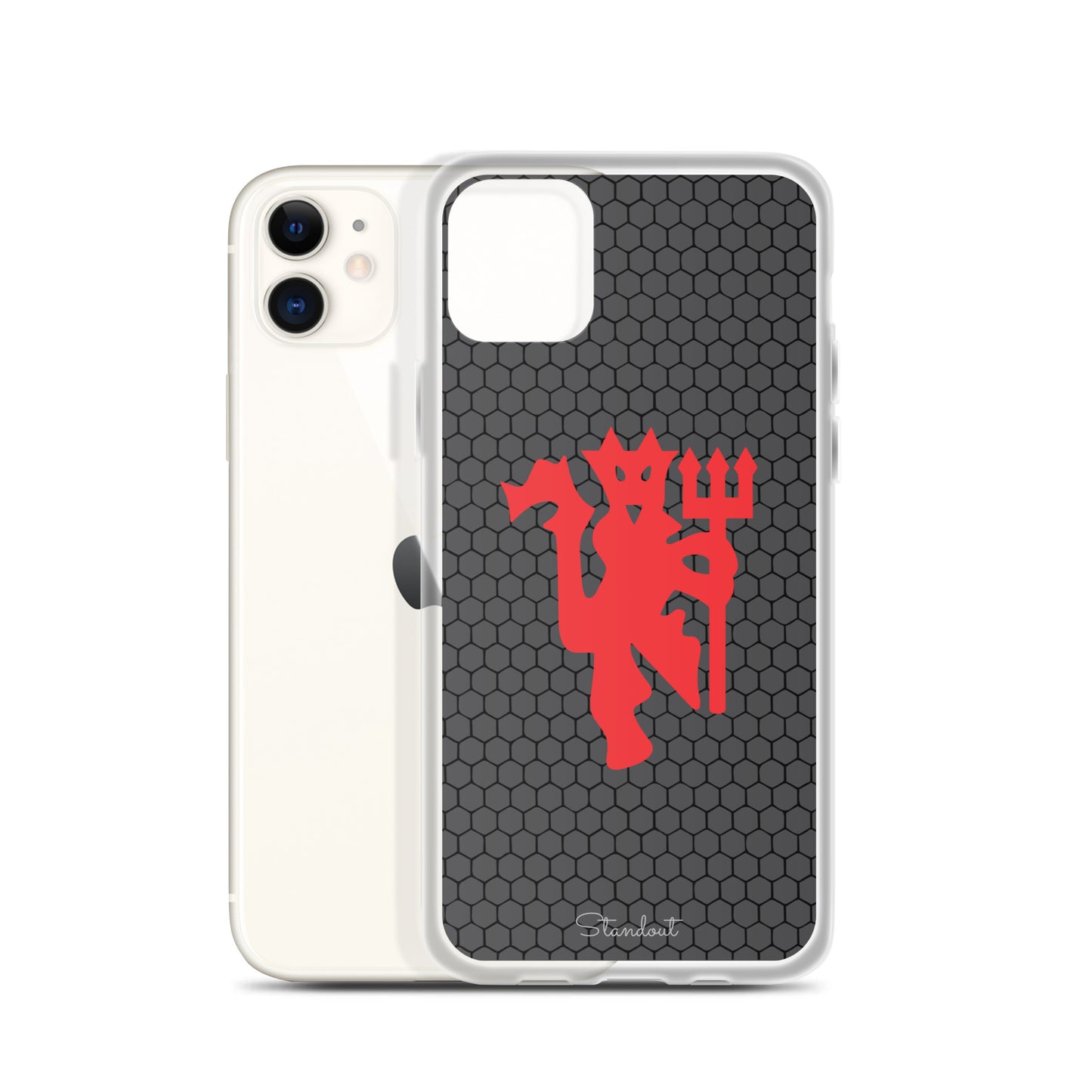 Red Devils Clear Case for iPhone®