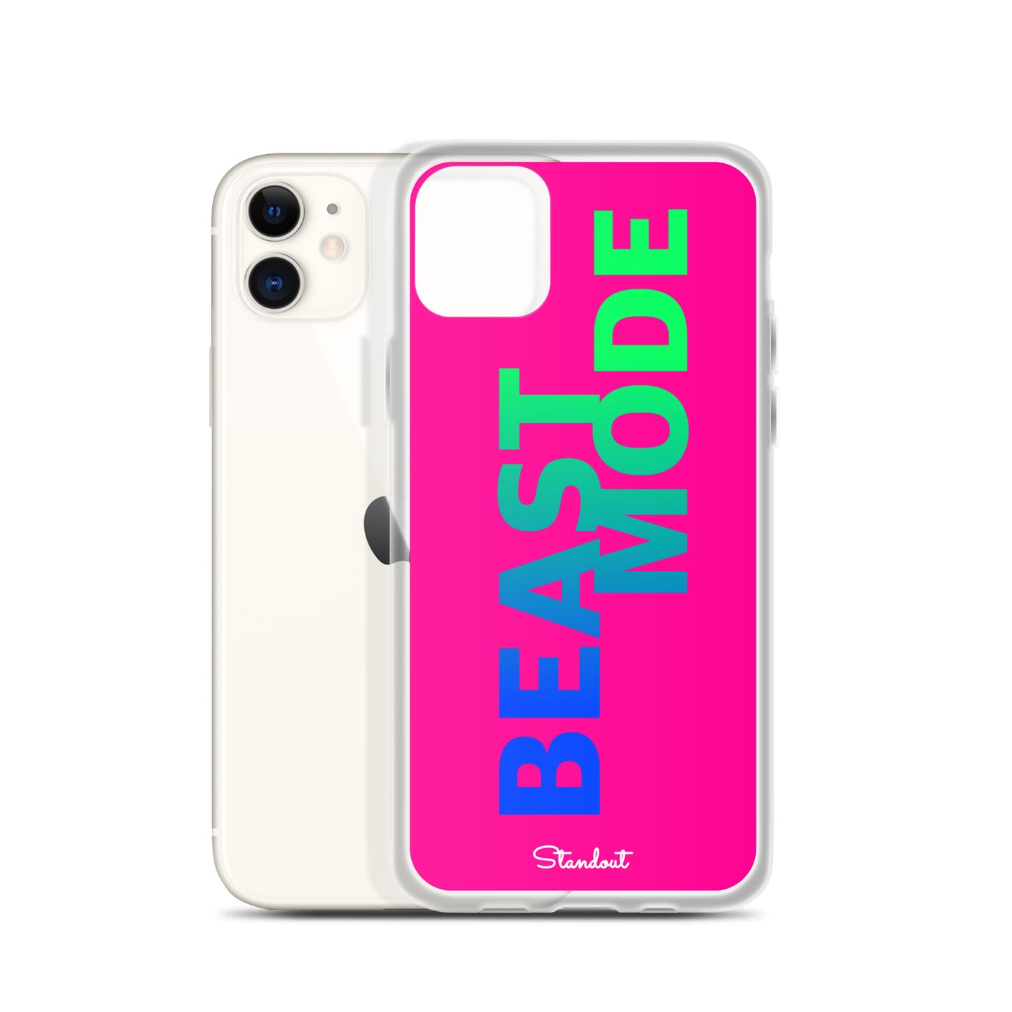 Beast Mode Clear Case for iPhone®