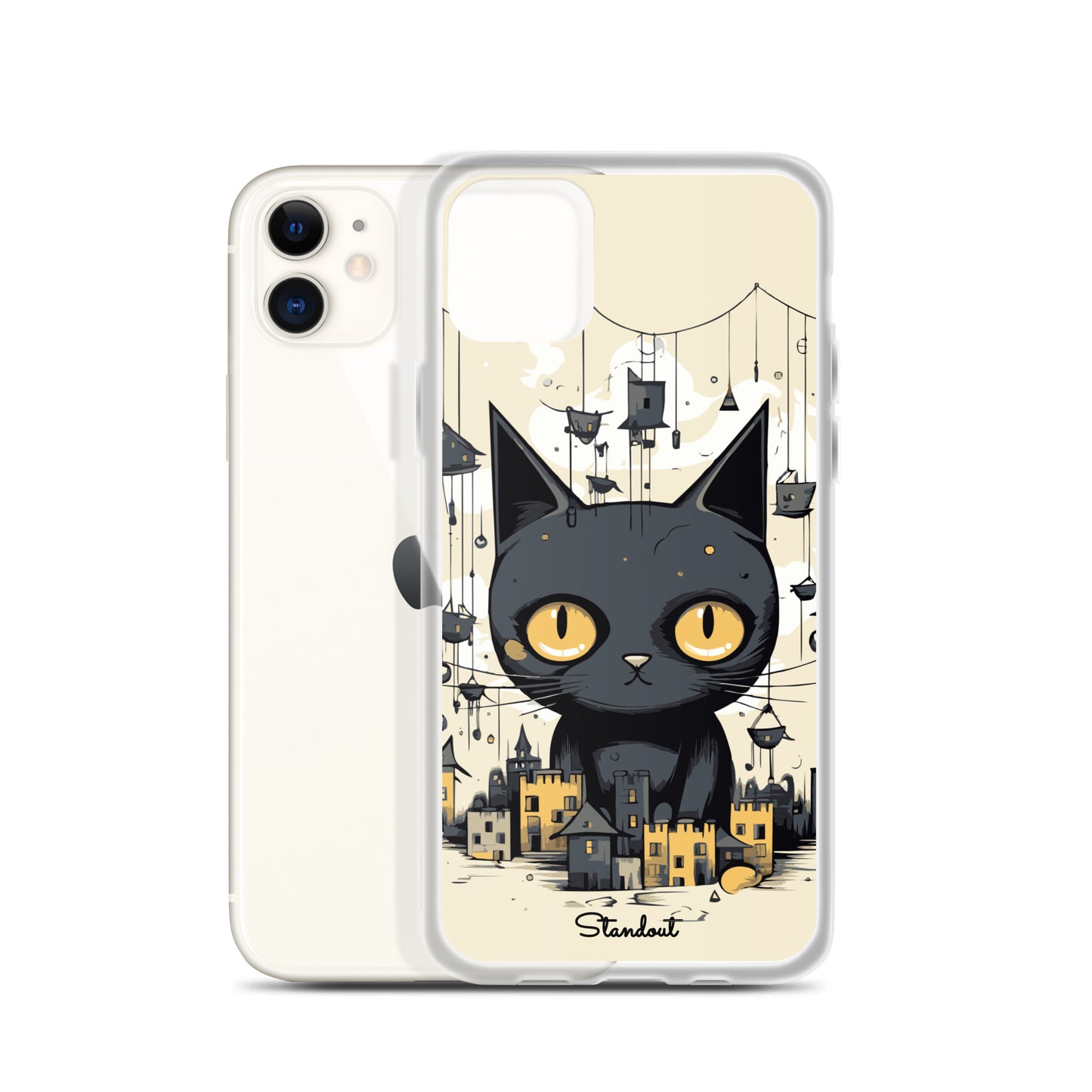 Mystic Cat Clear Case for iPhone®