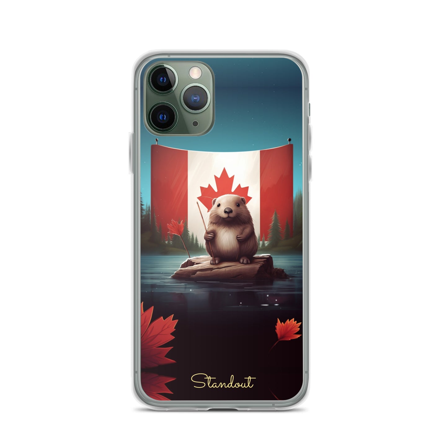 Beaver Canada Clear Case for iPhone® CCI007