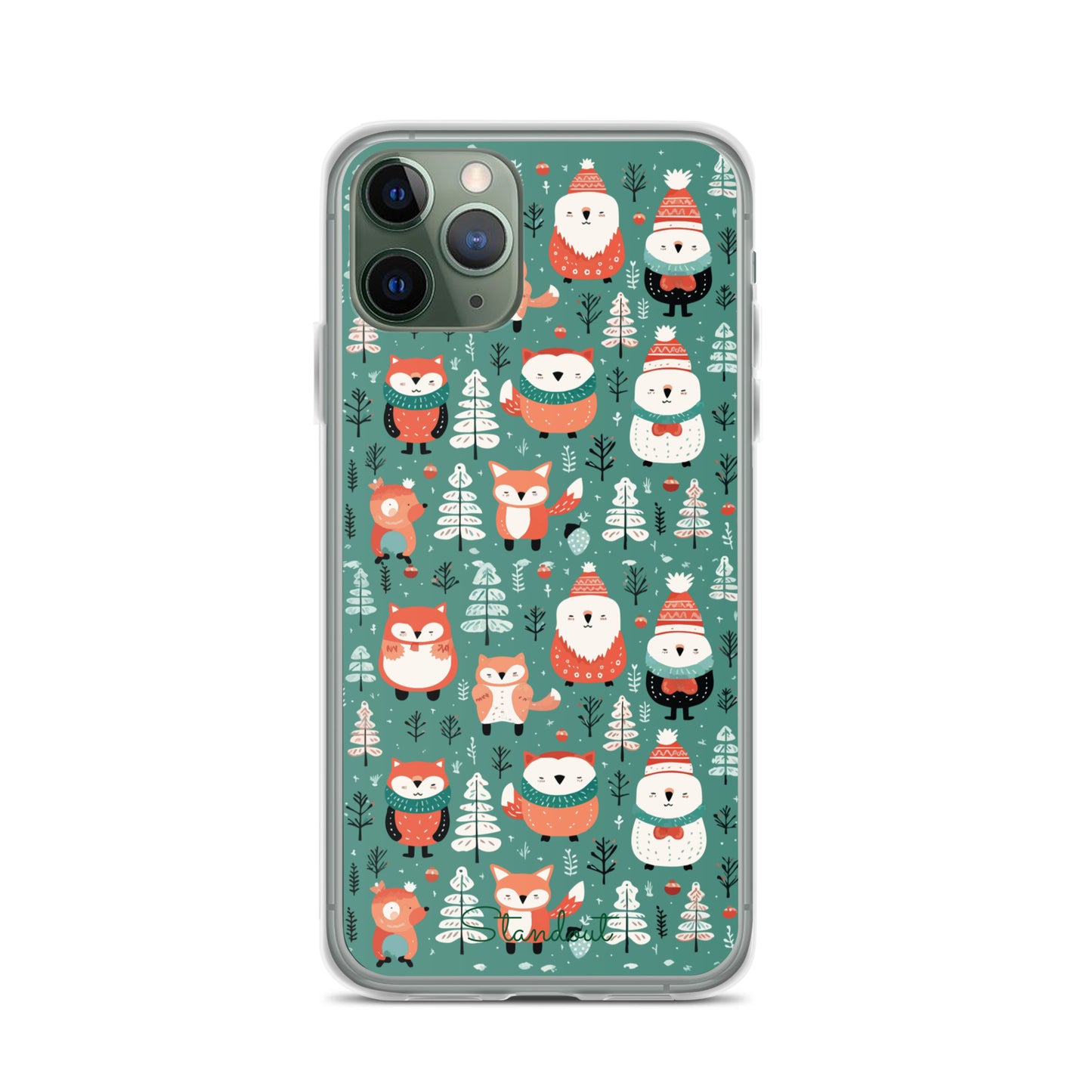 Christmas Spirit Clear Case for iPhone® CCI046