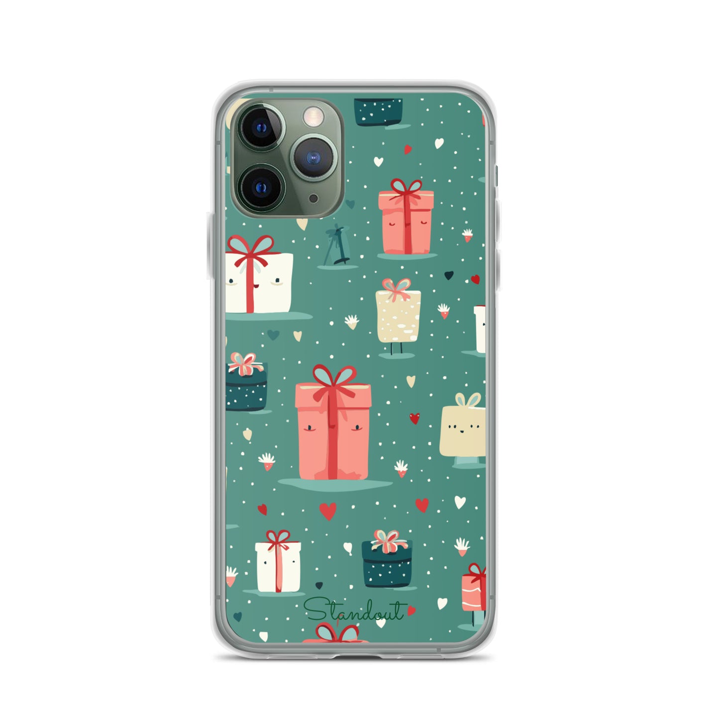 Christmas Spirit Clear Case for iPhone® CCI052