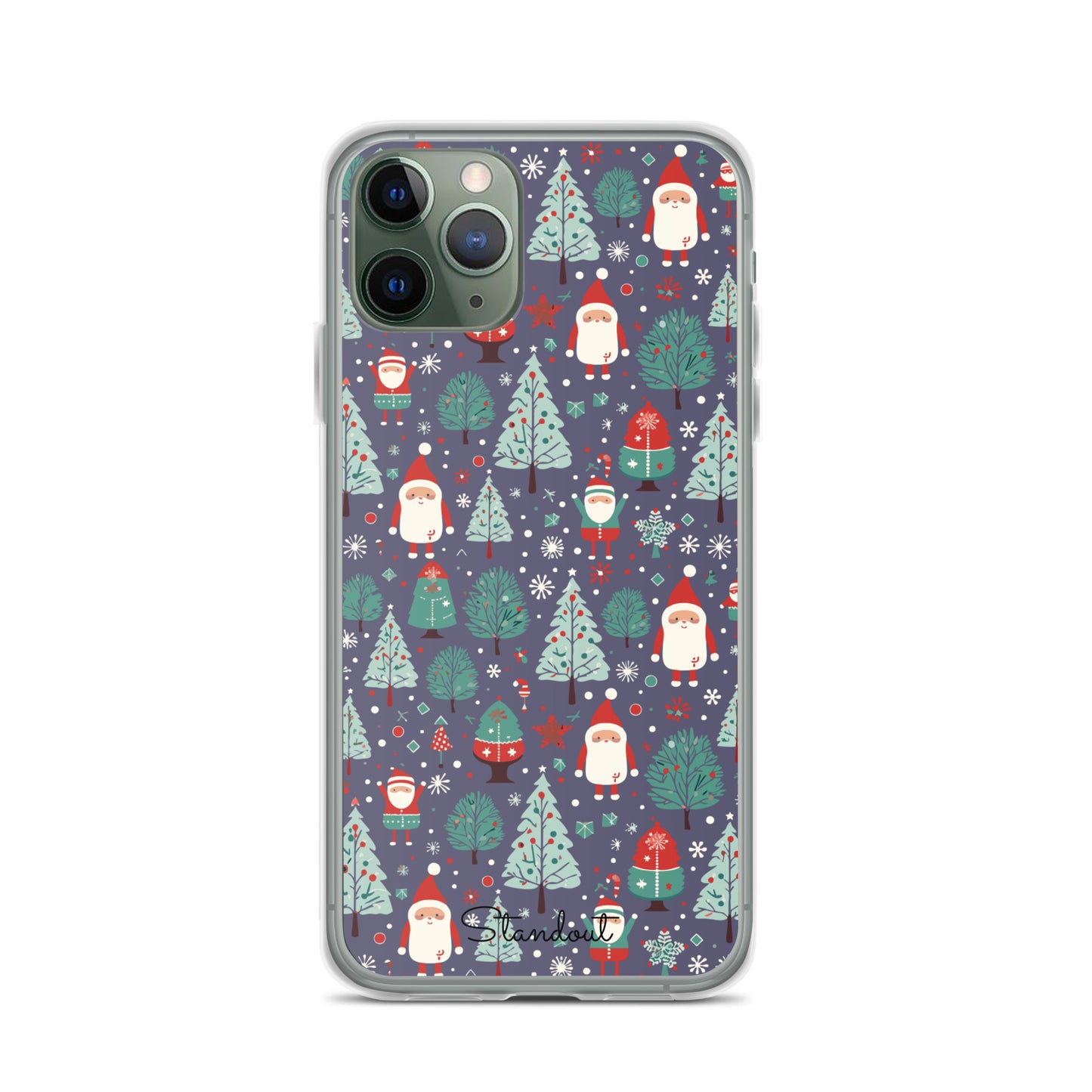 Christmas Spirit Clear Case for iPhone® CCI070