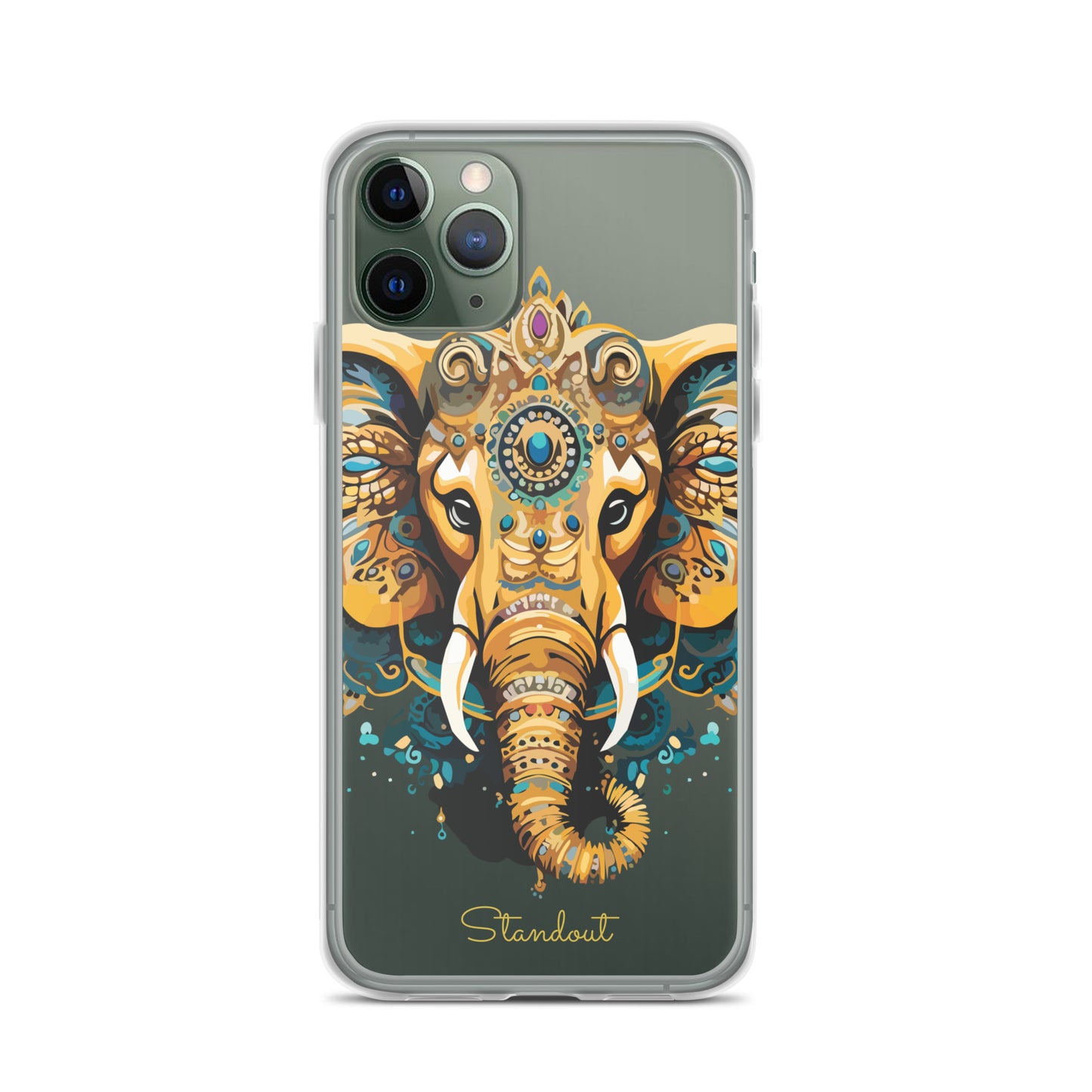 Beautiful Elephant Clear Case for iPhone® CCI077