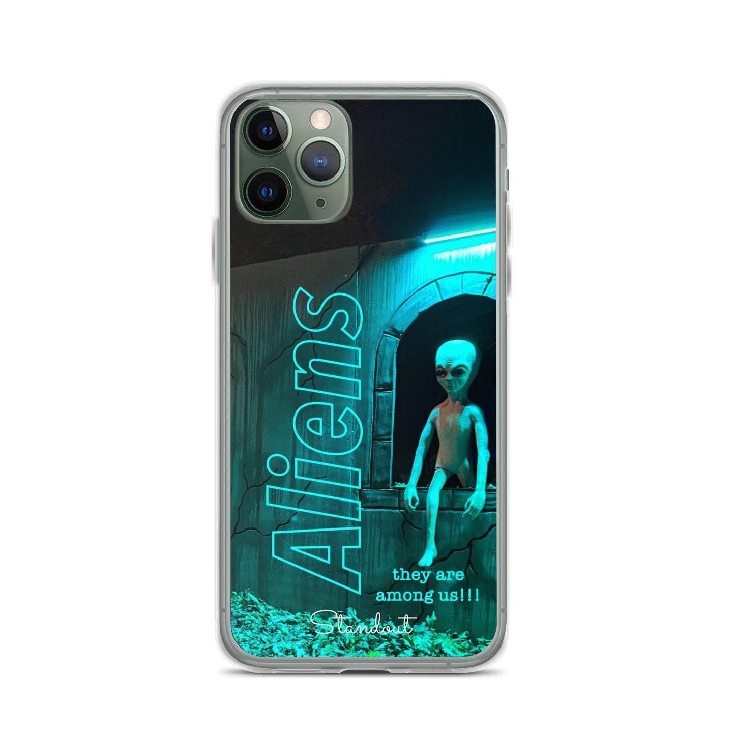 Aliens Clear Case for iPhone® CCI092