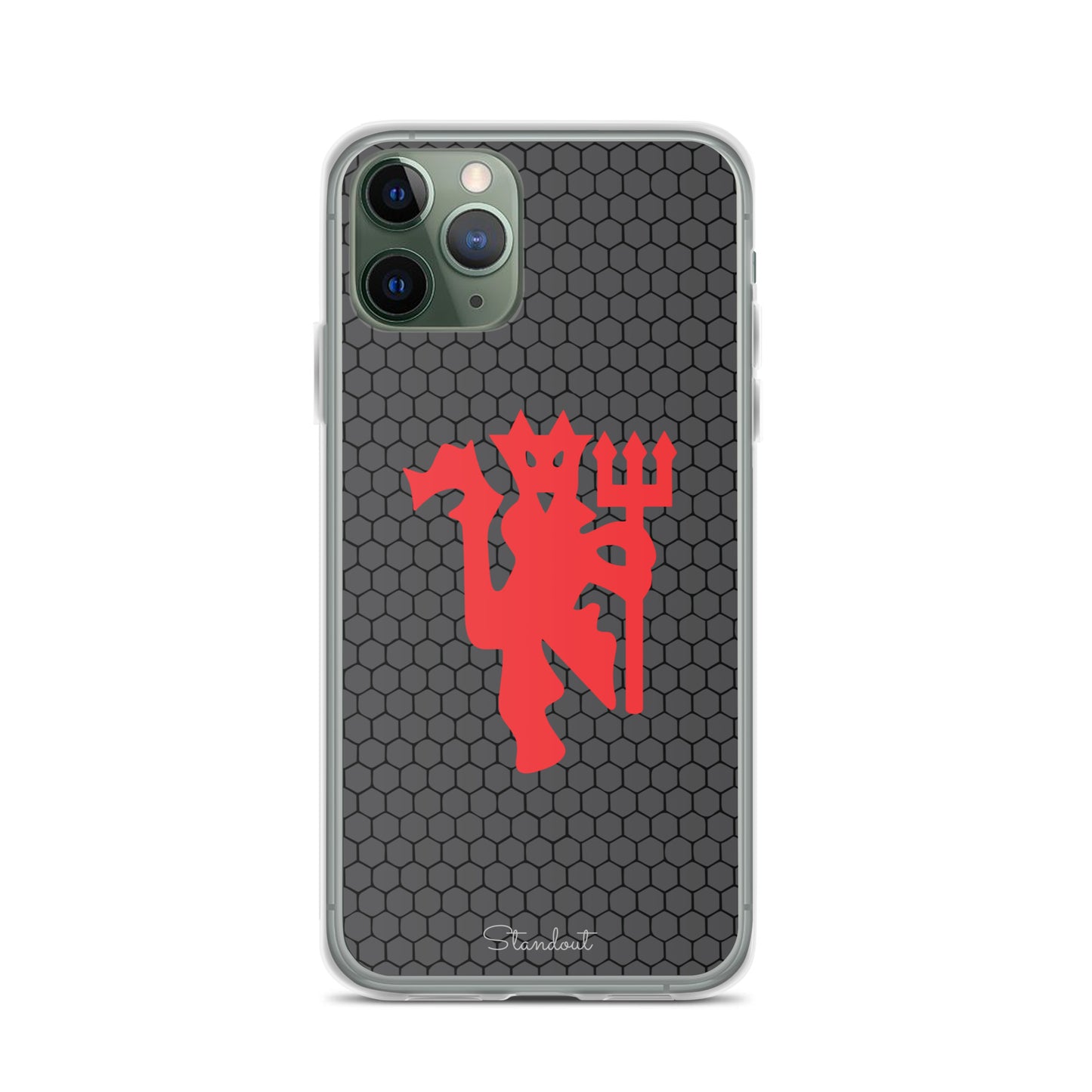 Red Devils Clear Case for iPhone®