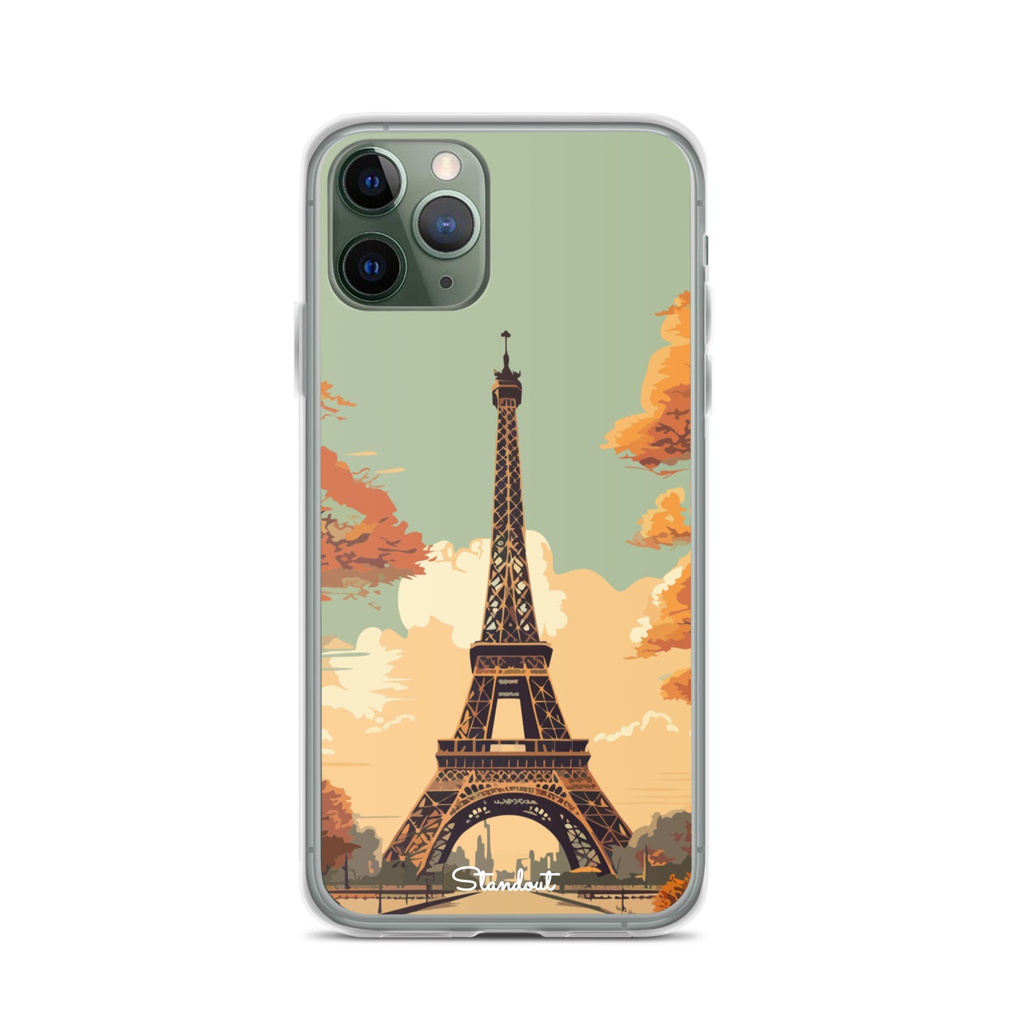 Eiffel Tower Clear Case for iPhone®