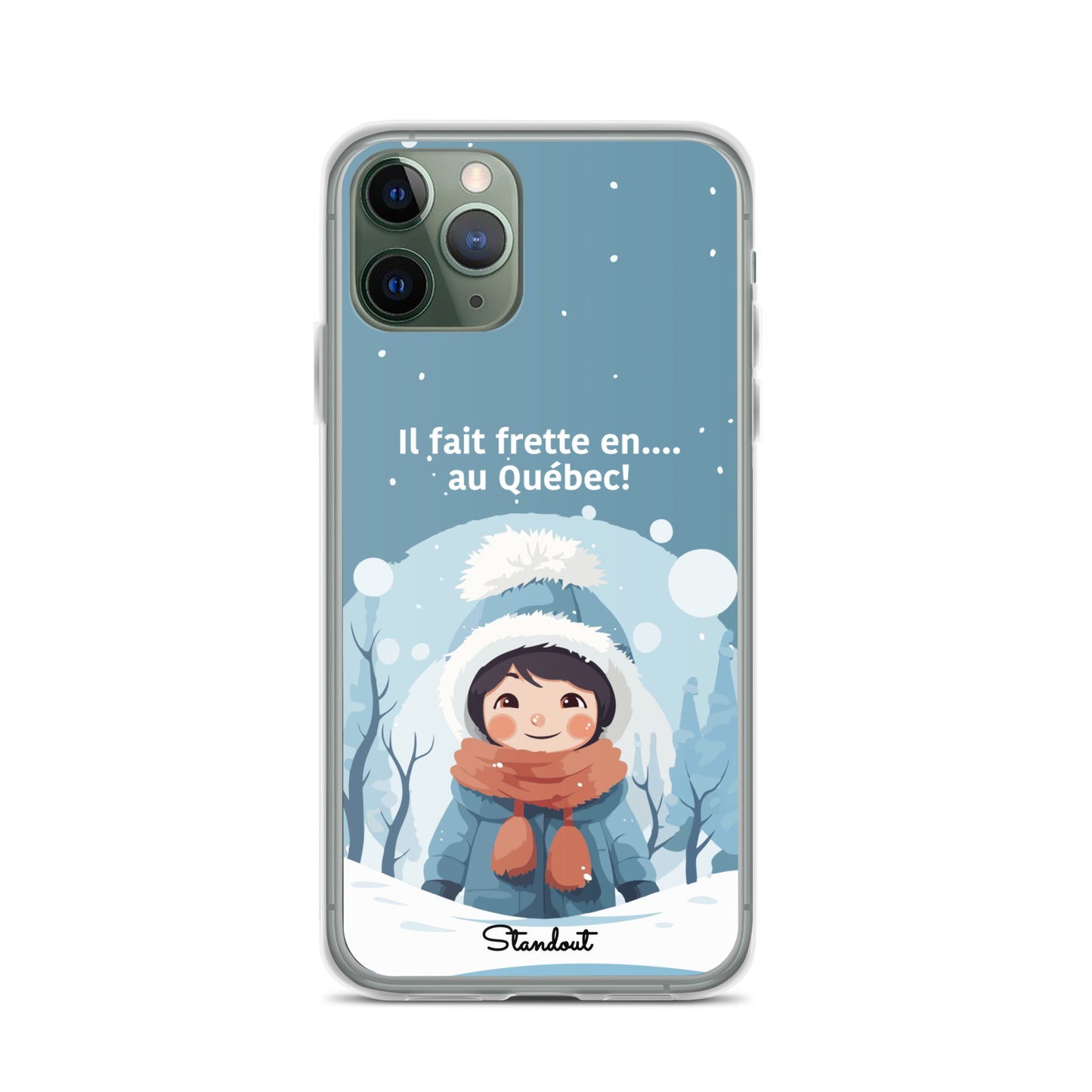 Hiver Québec Clear Case for iPhone®