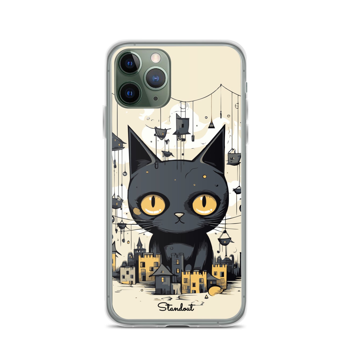 Mystic Cat Clear Case for iPhone®