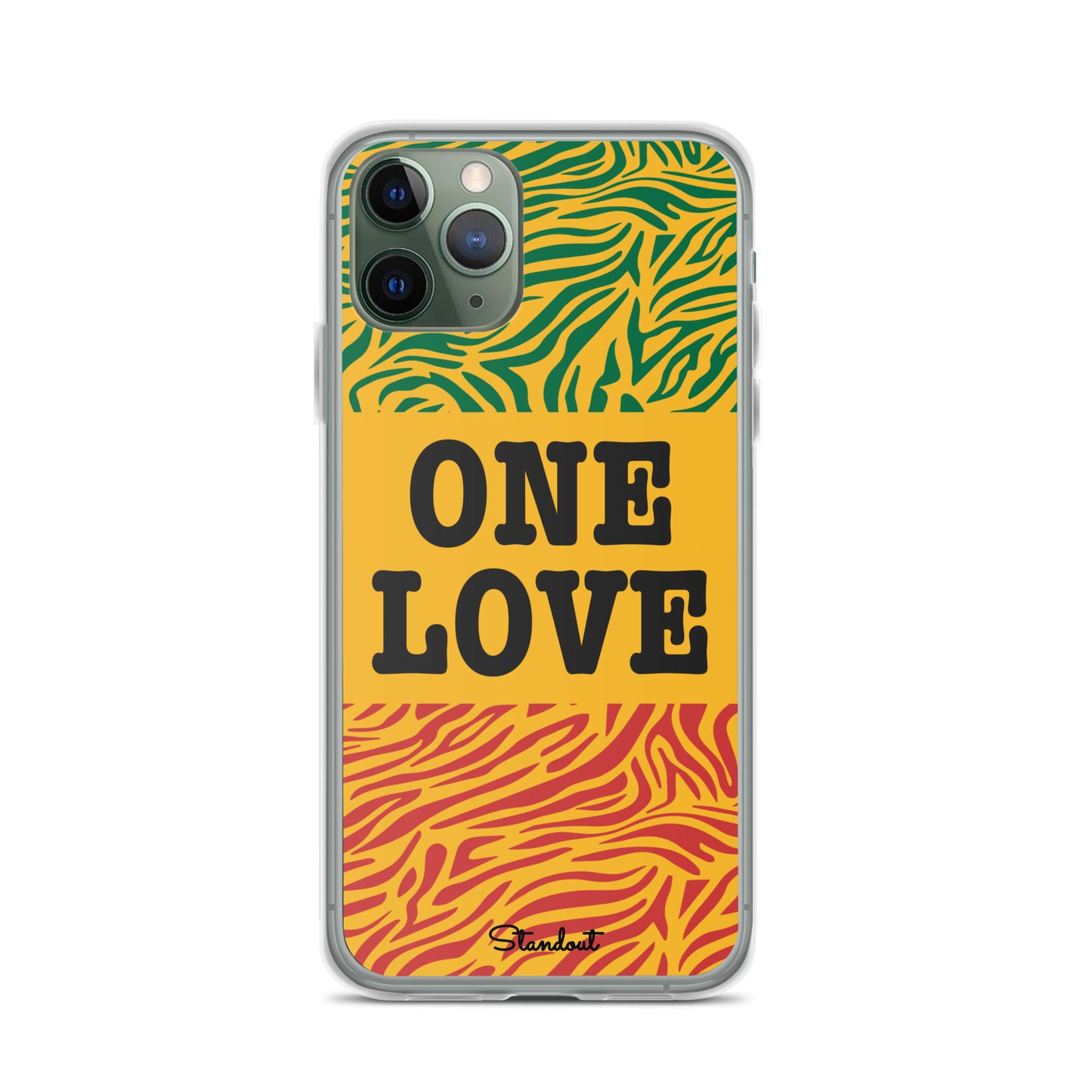 One Love Clear Case for iPhone®