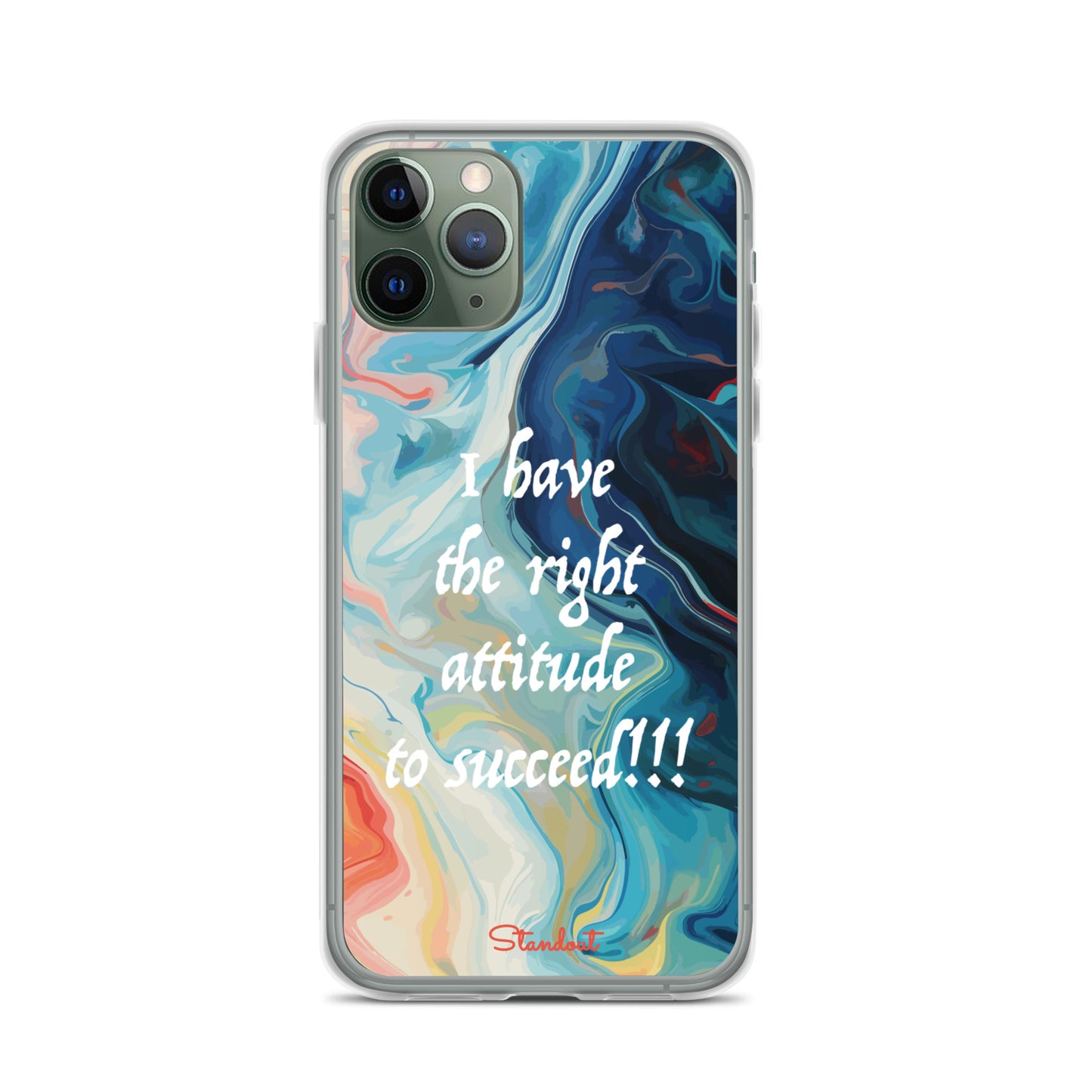 The right attitude Clear Case for iPhone®