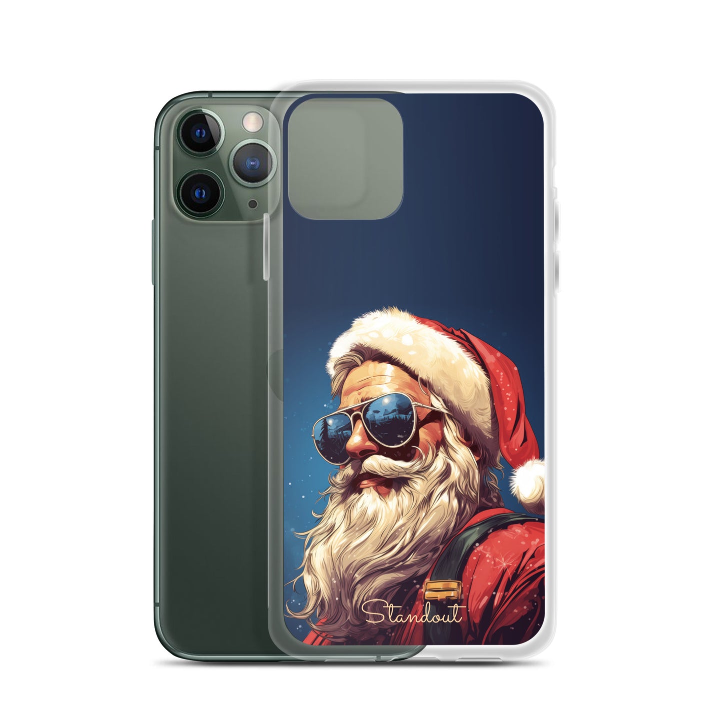 Santa Class Clear Case for iPhone® CCI019