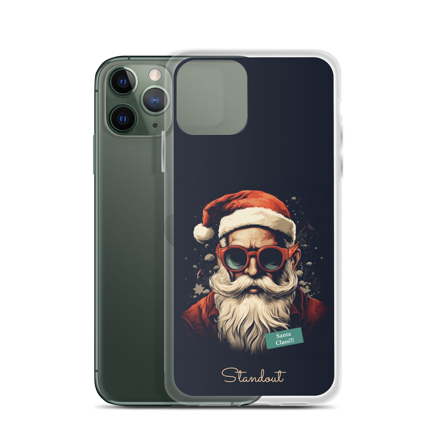 Santa Class Clear Case for iPhone® CCI025