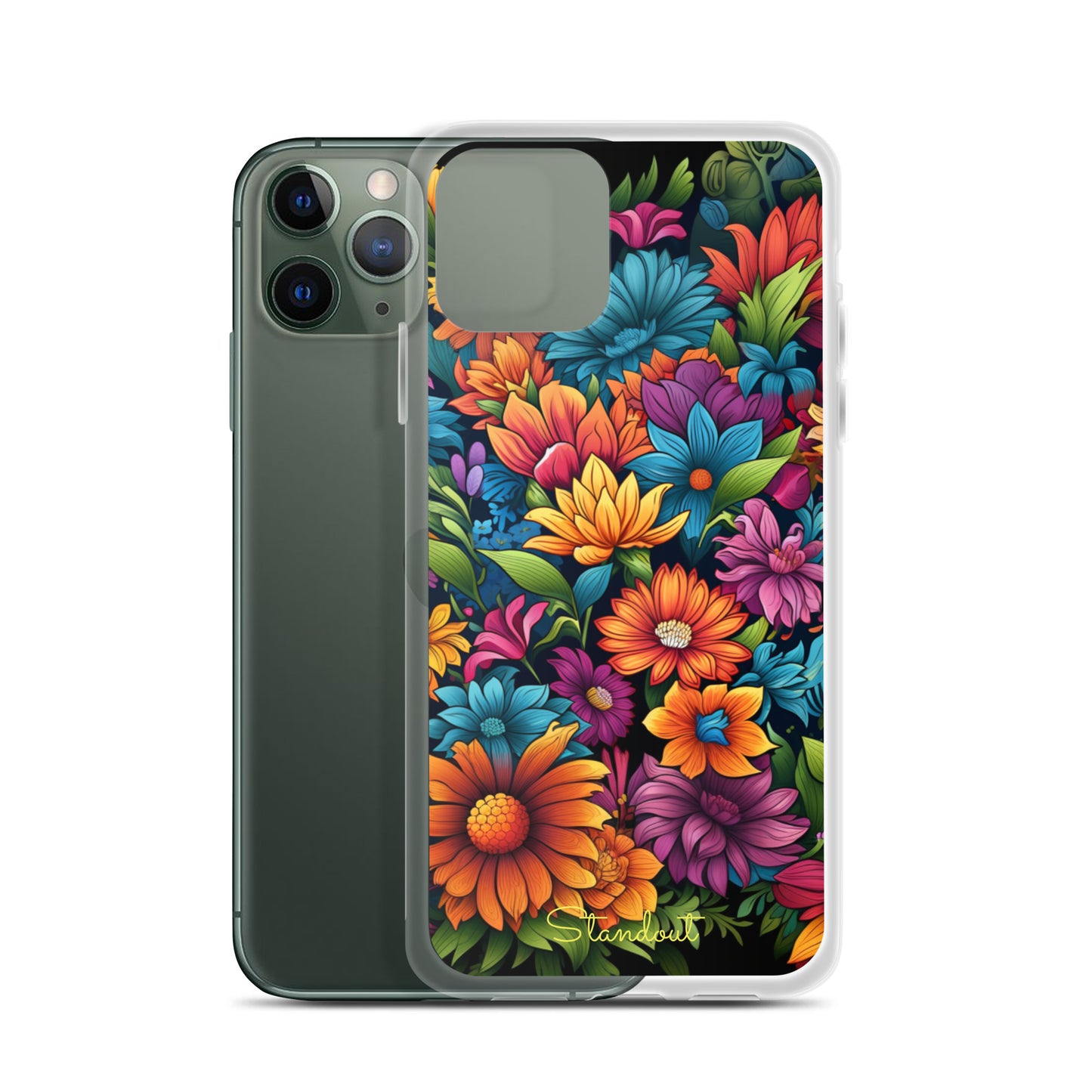 Flowers Multiple Clear Case for iPhone® CCI037