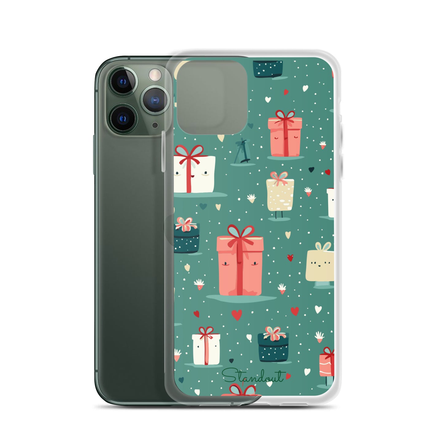 Christmas Spirit Clear Case for iPhone® CCI052