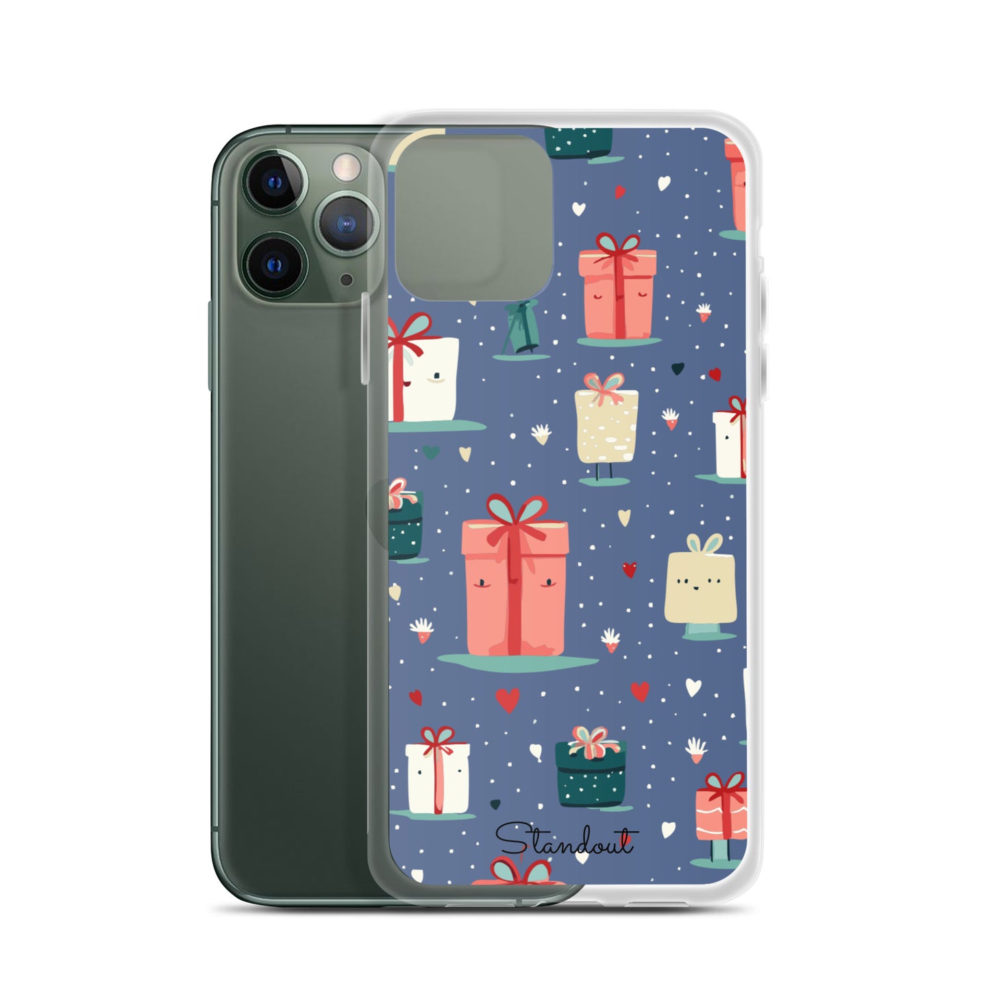 Christmas Spirit Clear Case for iPhone® CCI058