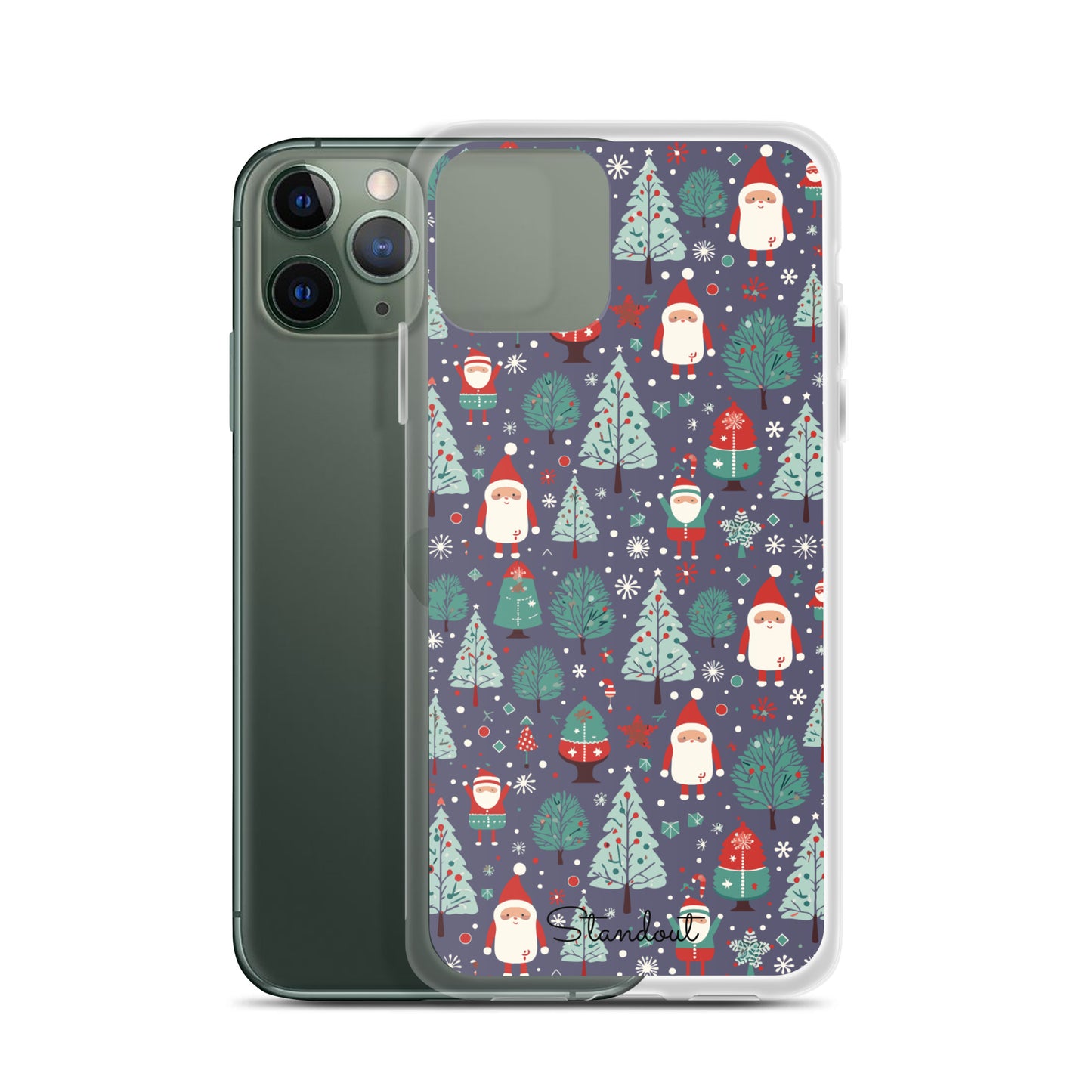 Christmas Spirit Clear Case for iPhone® CCI070