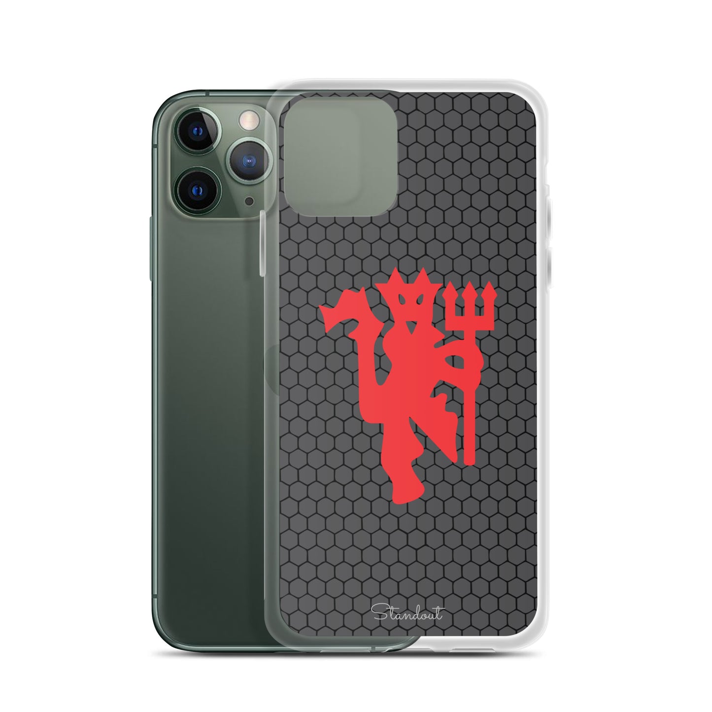 Red Devils Clear Case for iPhone®