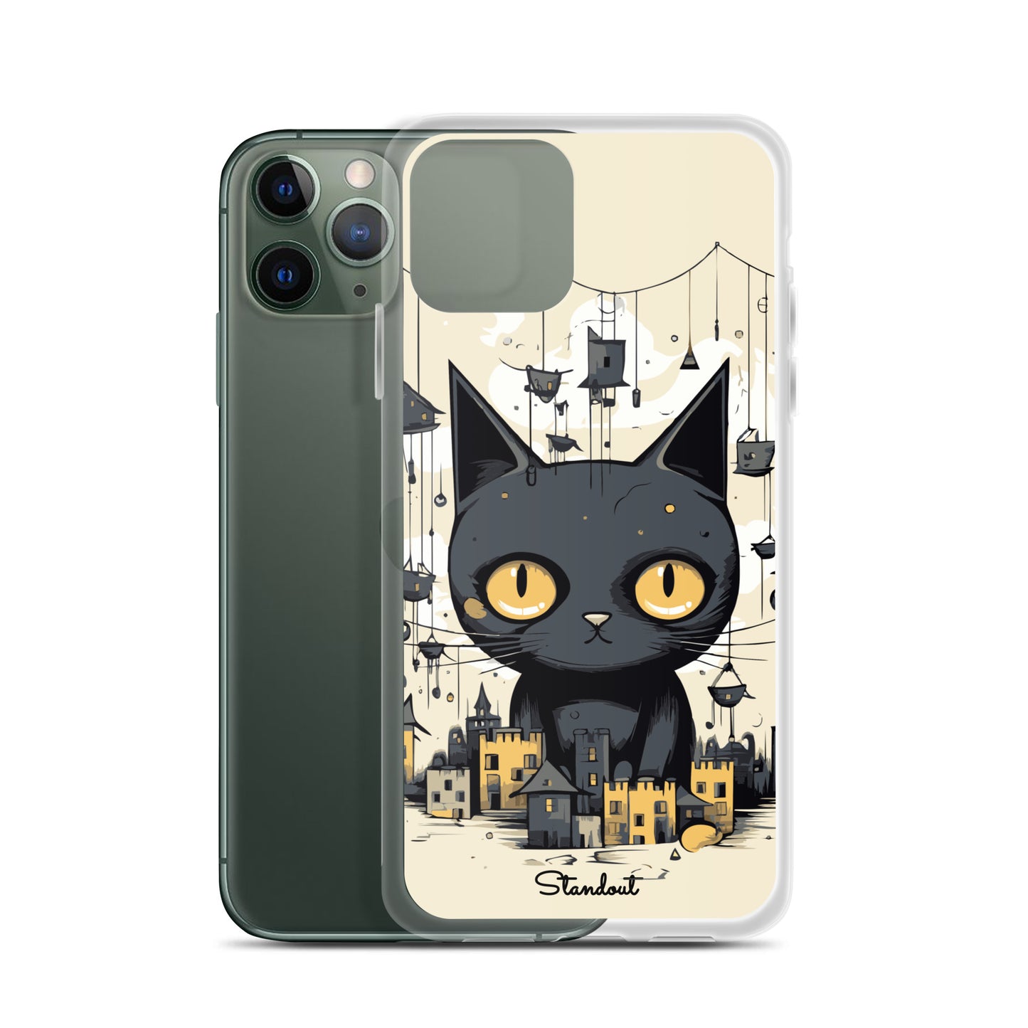 Mystic Cat Clear Case for iPhone®