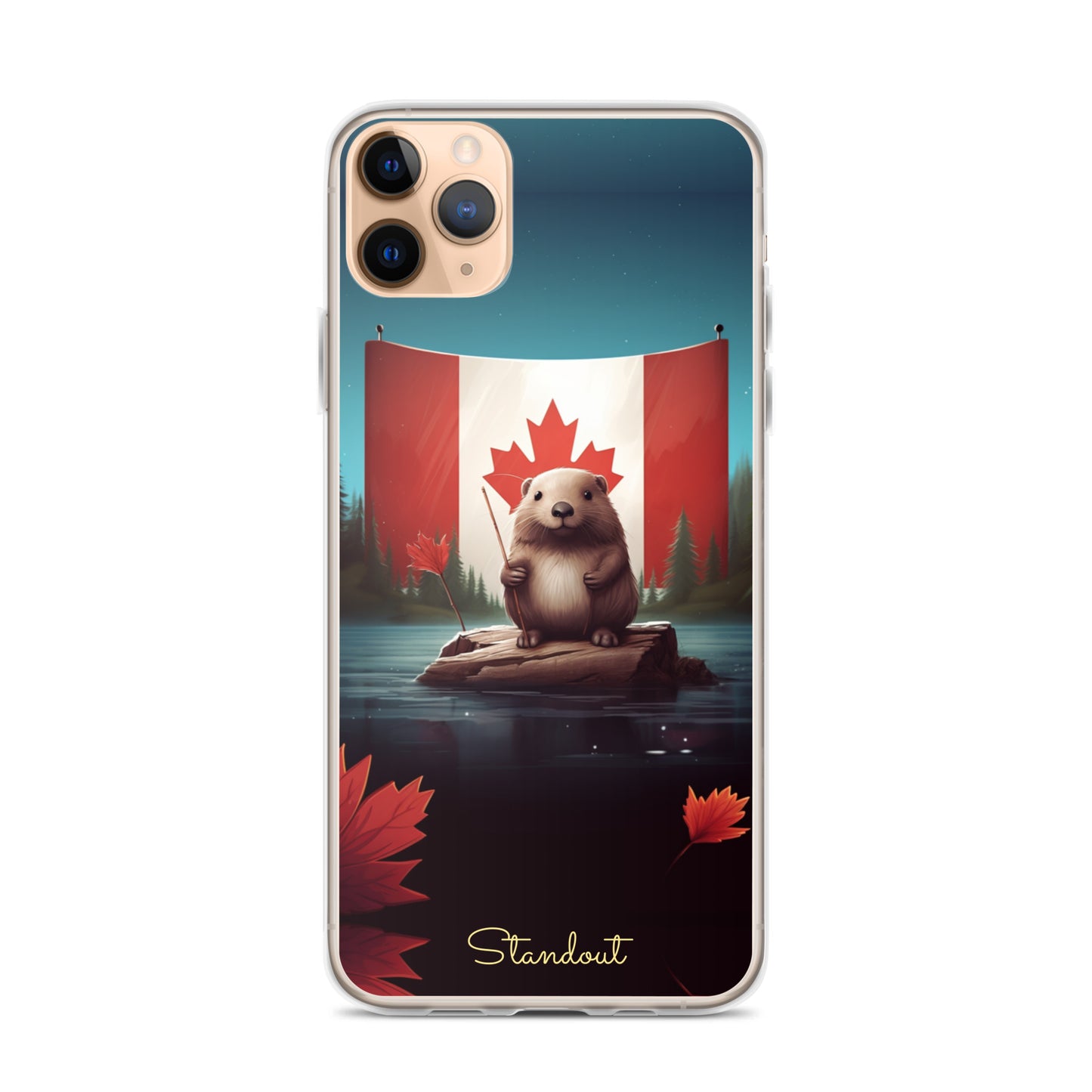 Beaver Canada Clear Case for iPhone® CCI007