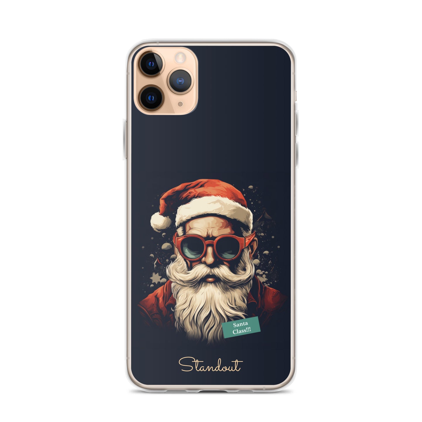 Santa Class Clear Case for iPhone® CCI025