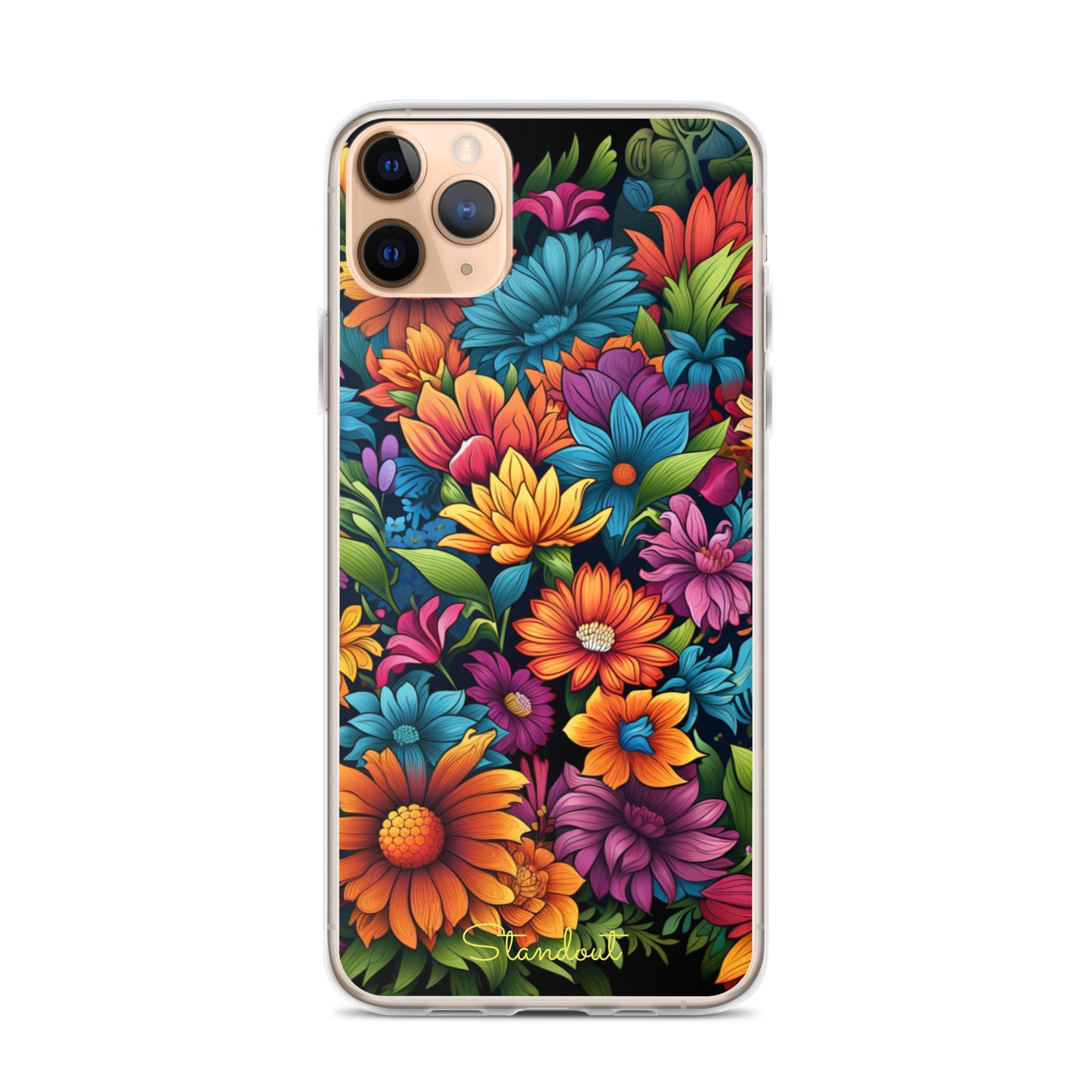 Flowers Multiple Clear Case for iPhone® CCI037