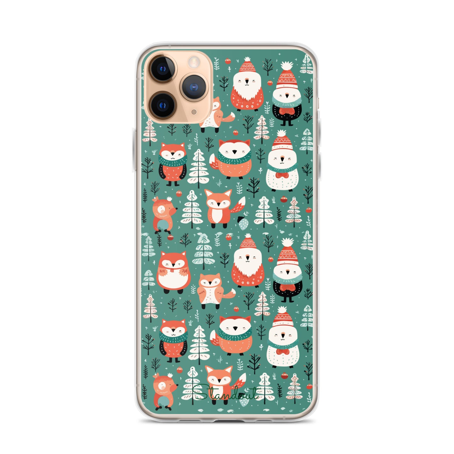 Christmas Spirit Clear Case for iPhone® CCI046