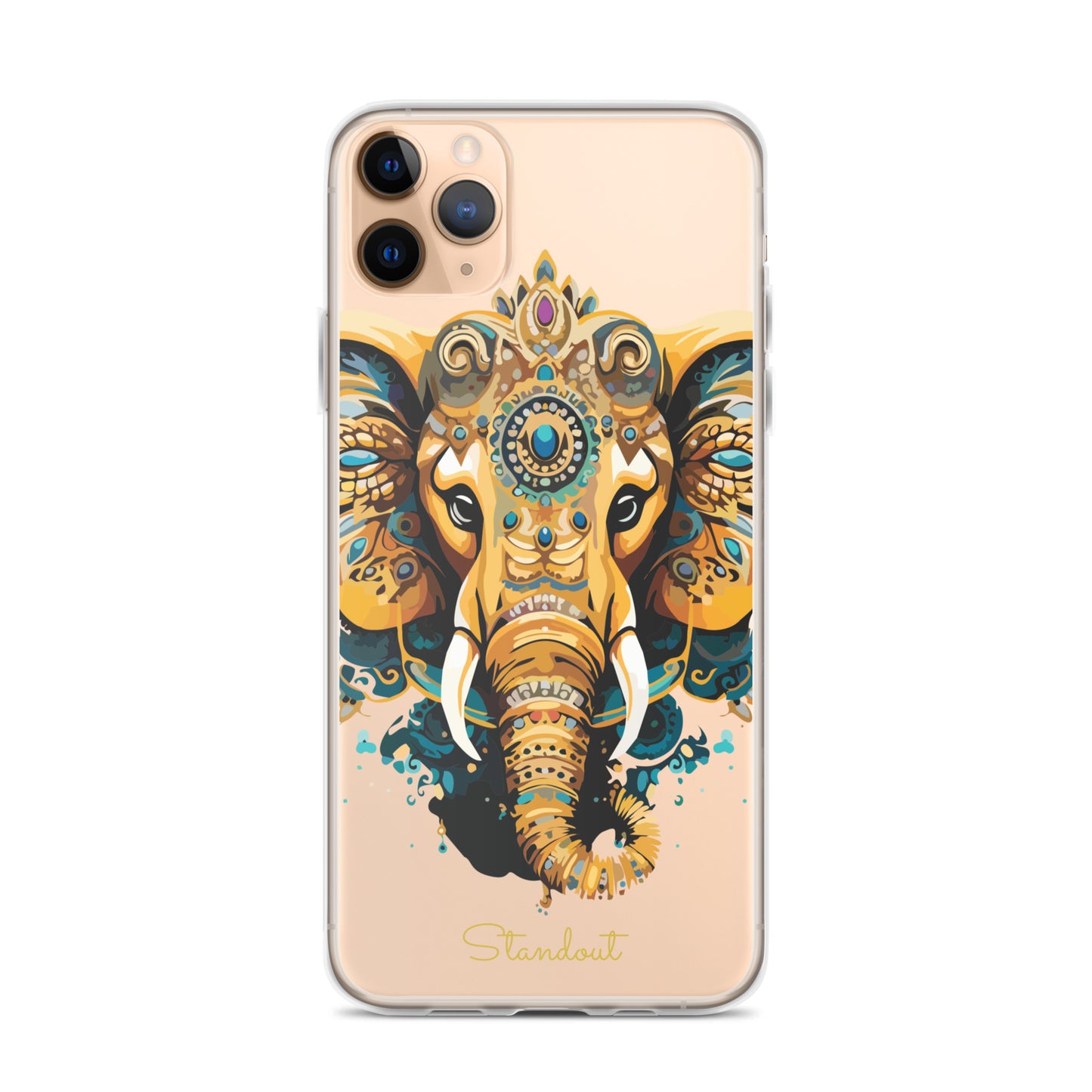 Beautiful Elephant Clear Case for iPhone® CCI077