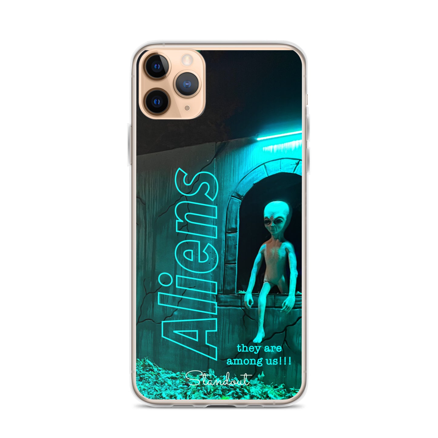 Aliens Clear Case for iPhone® CCI092