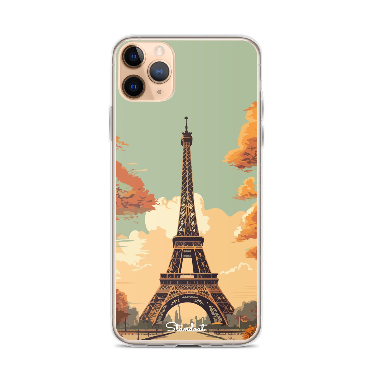 Eiffel Tower Clear Case for iPhone®