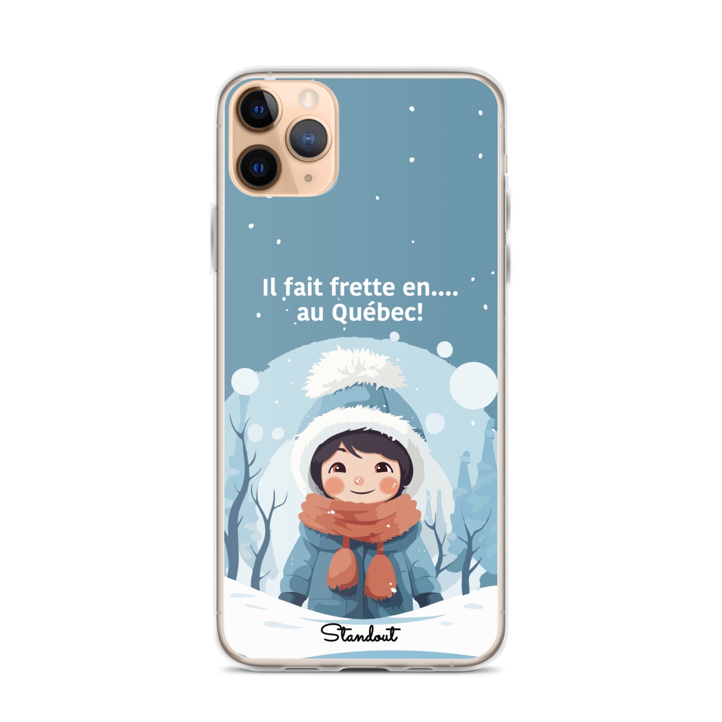 Hiver Québec Clear Case for iPhone®