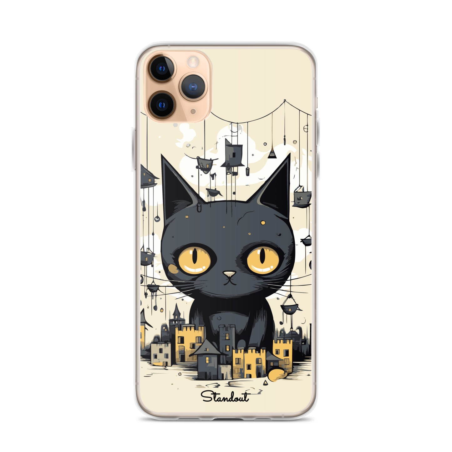 Mystic Cat Clear Case for iPhone®