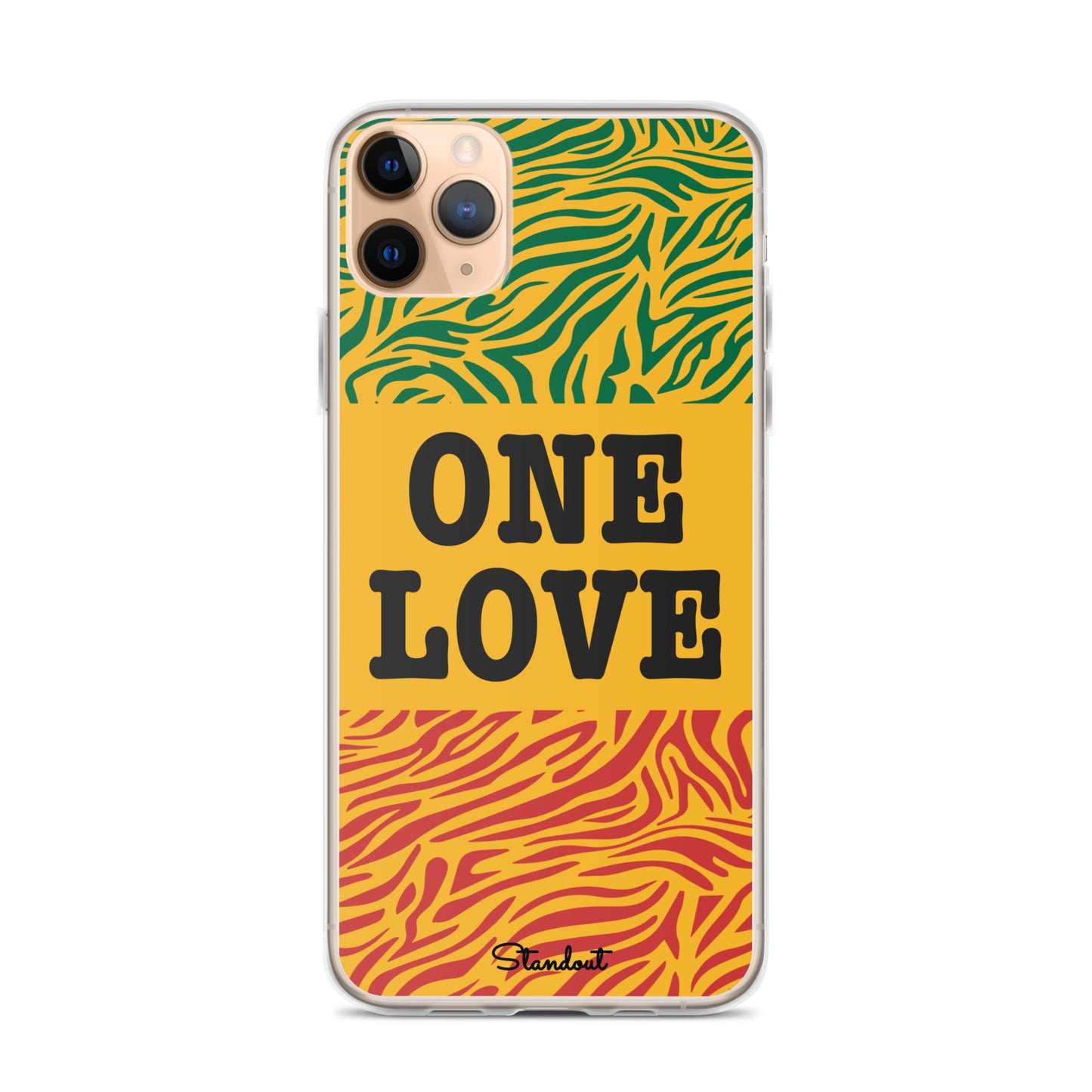 One Love Clear Case for iPhone®